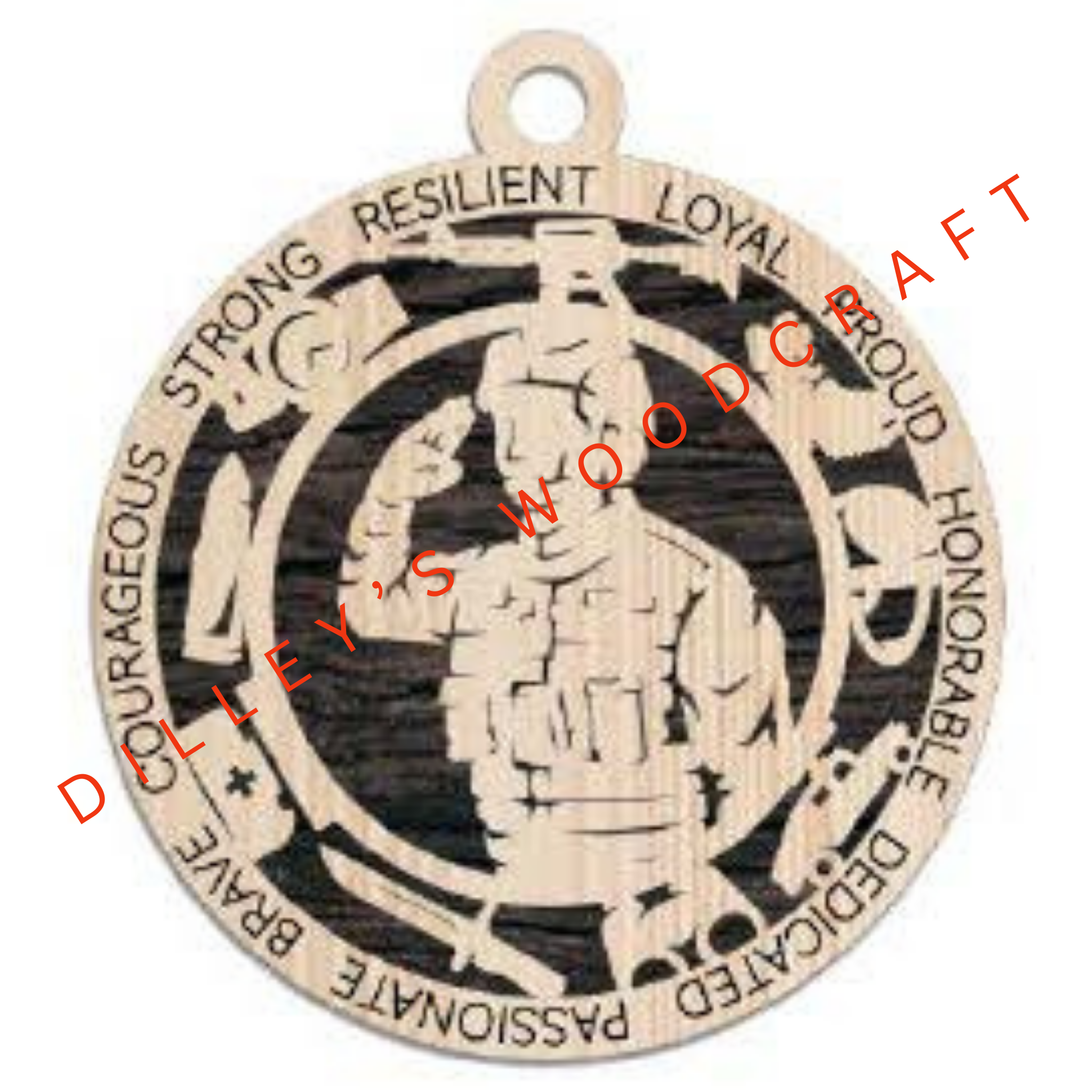 Military Ornament - Army Field Uniform (Female)