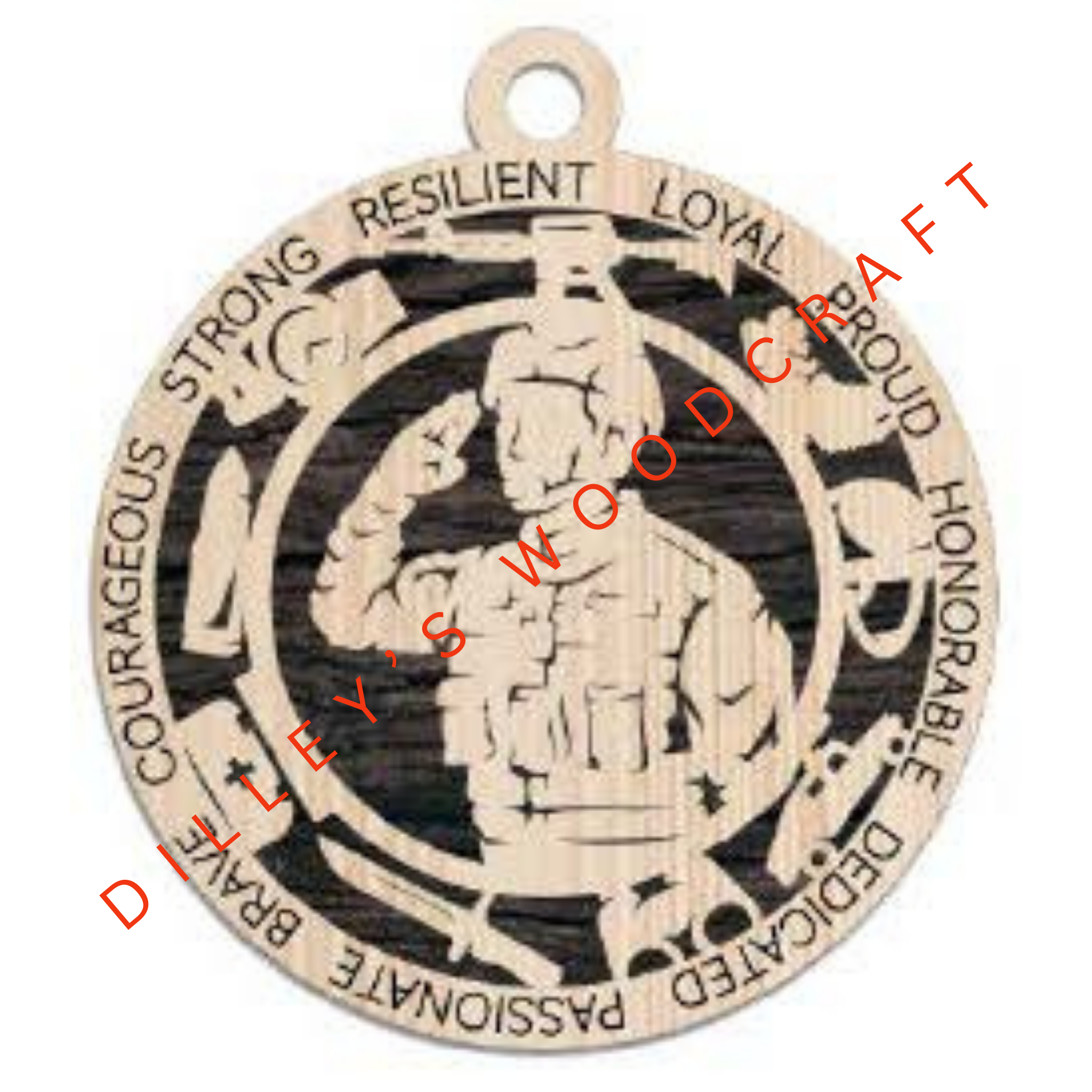 Military Ornament - Army Field Uniform (Male)