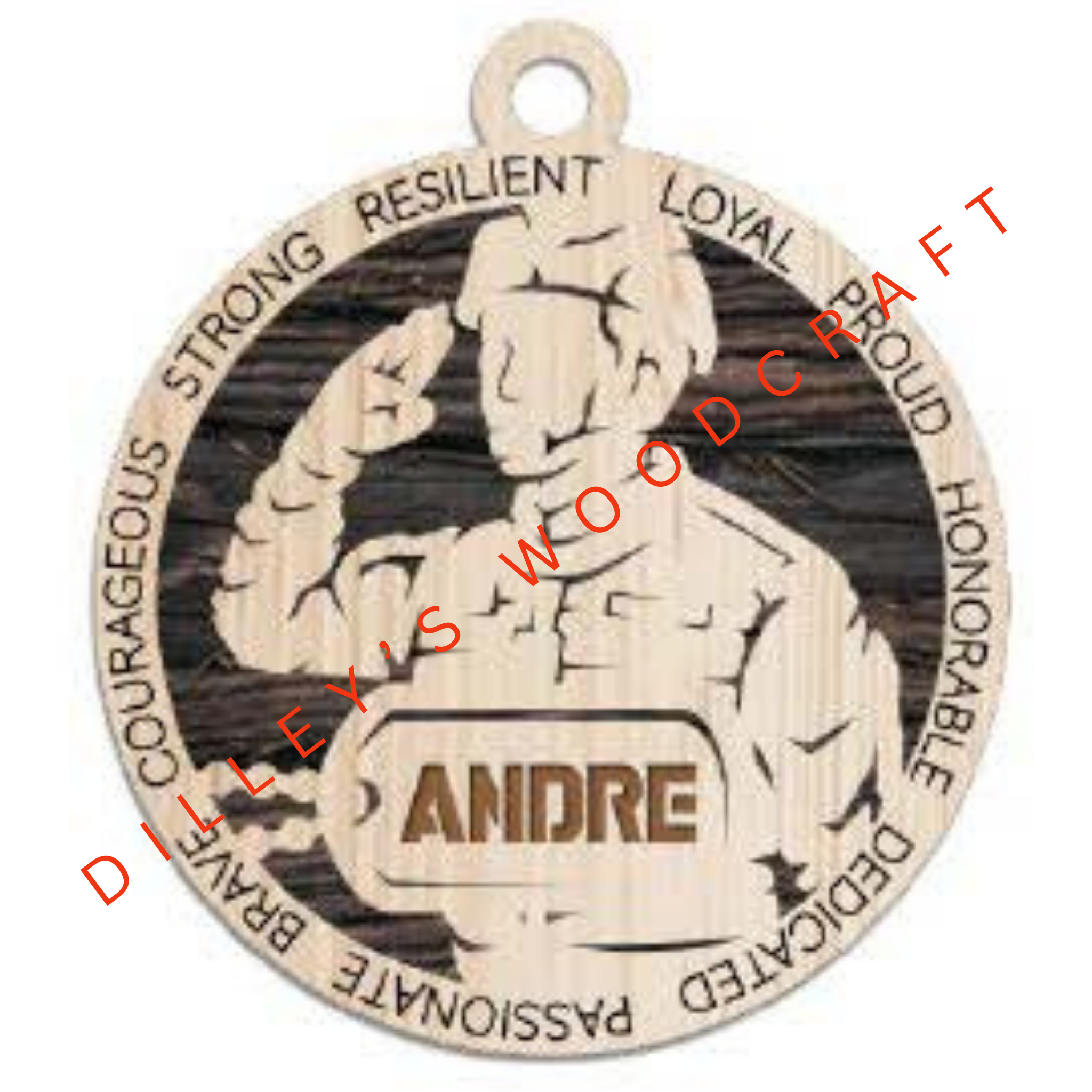 Military Ornament - Army Field Uniform (Male)