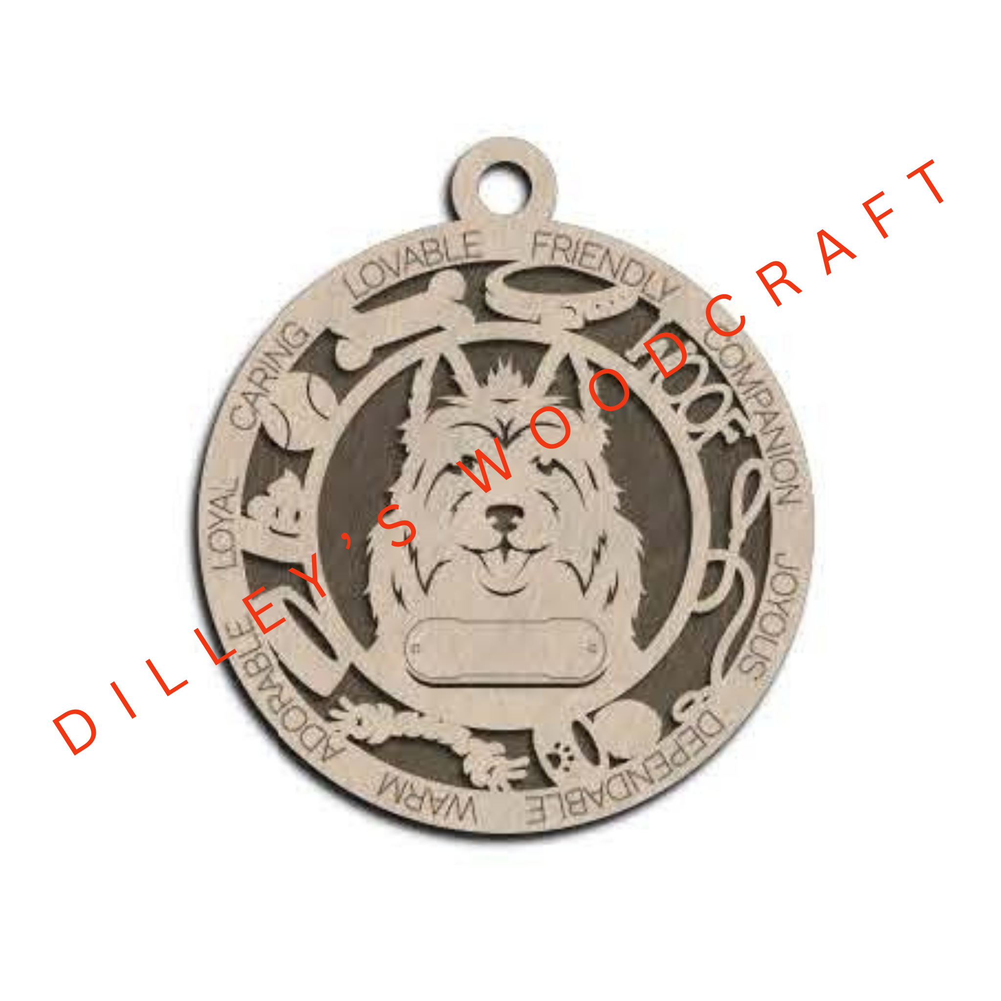 Dog Ornament Friendly - Australian Terrier