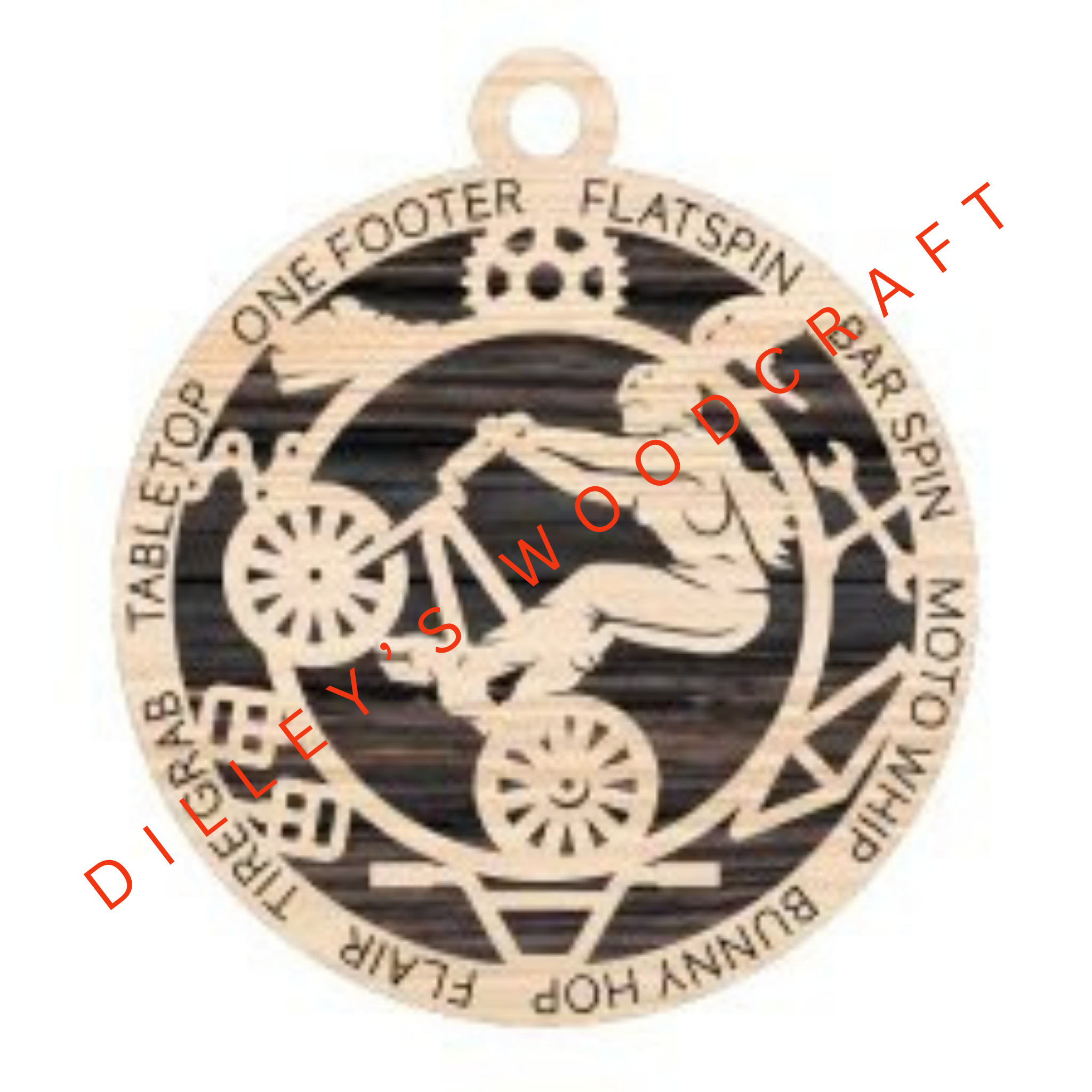Stadium Series Ornament - BMX (Female)
