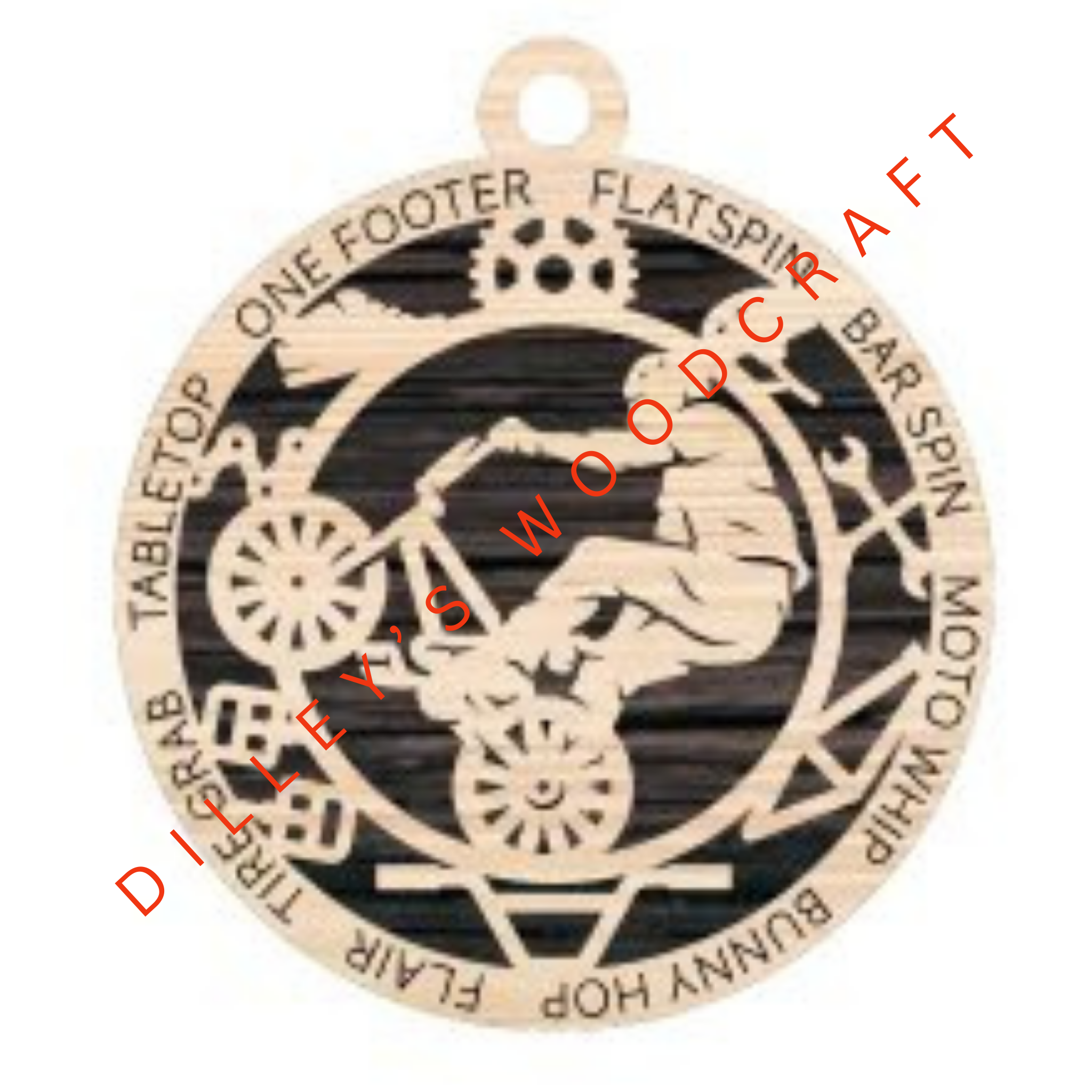 Stadium Series Ornament - BMX (Male)