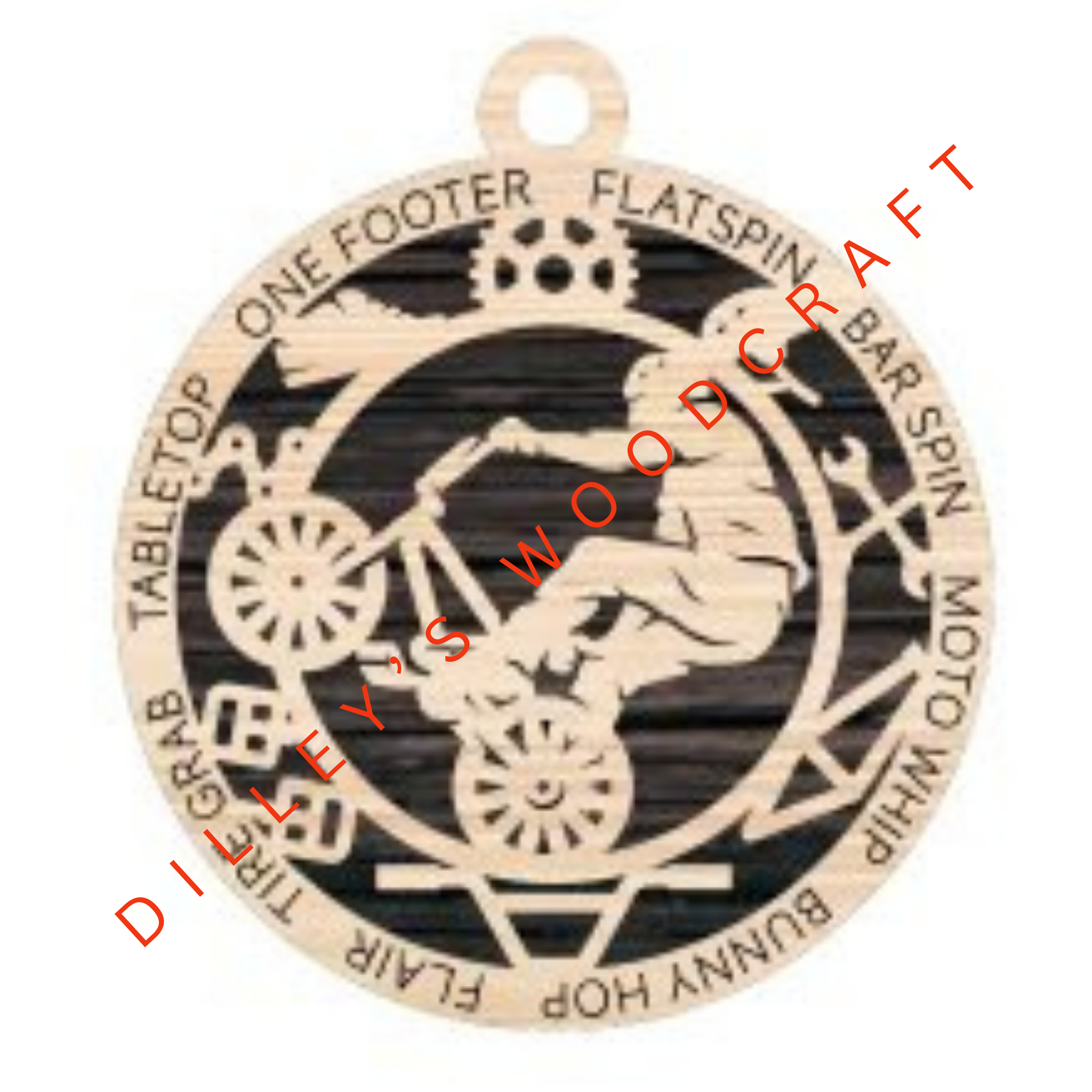 Stadium Series Ornament - BMX (Male)