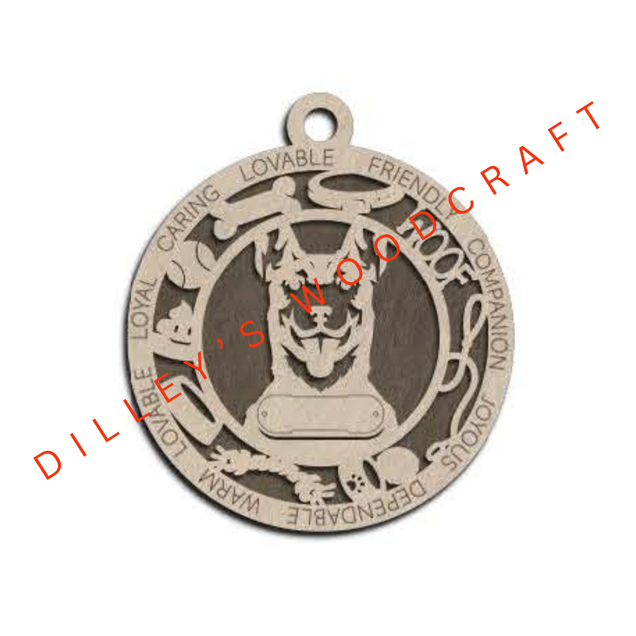 Dog Ornament Friendly - Belgian Malinois