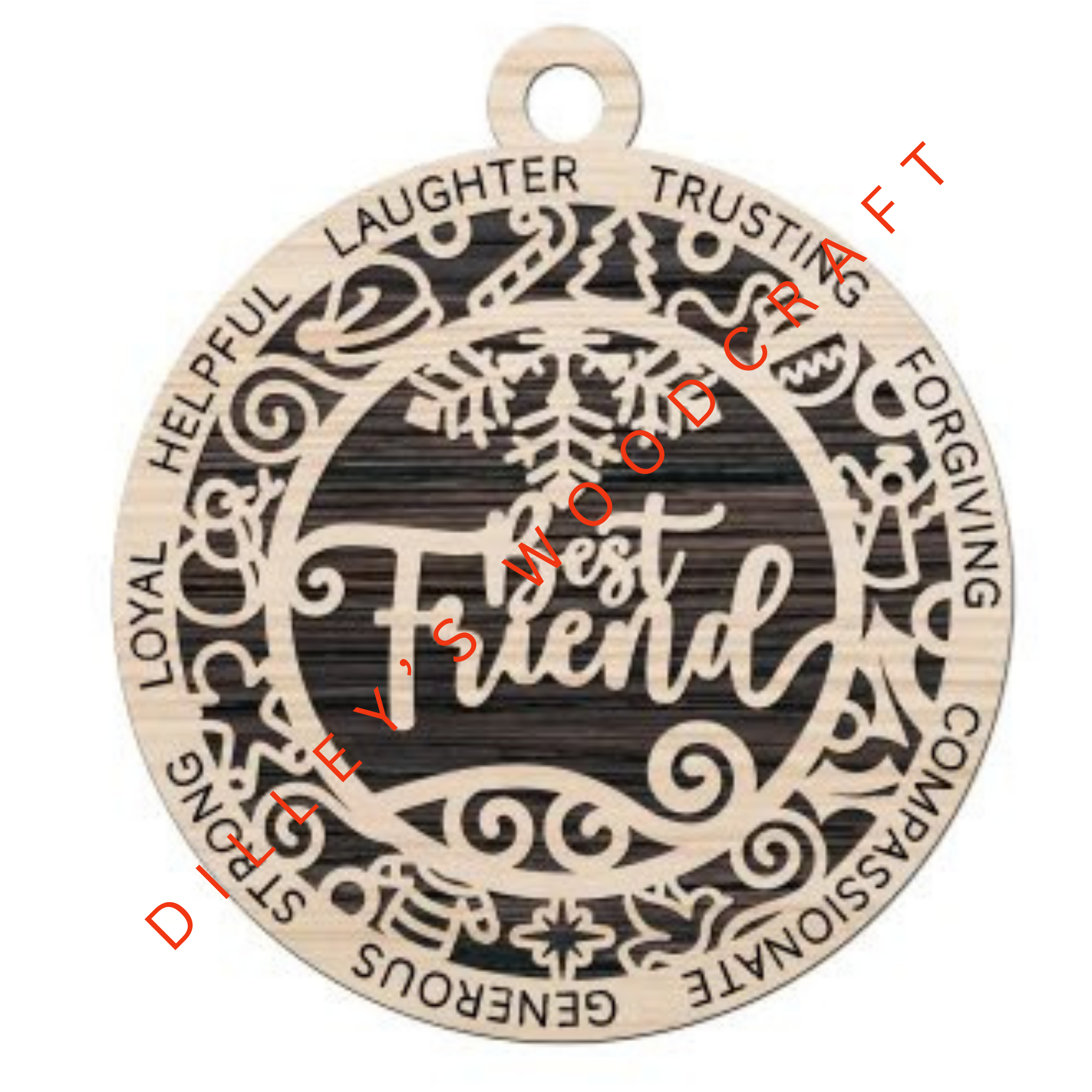 The Ultimate Christmas Ornament - Best Friend