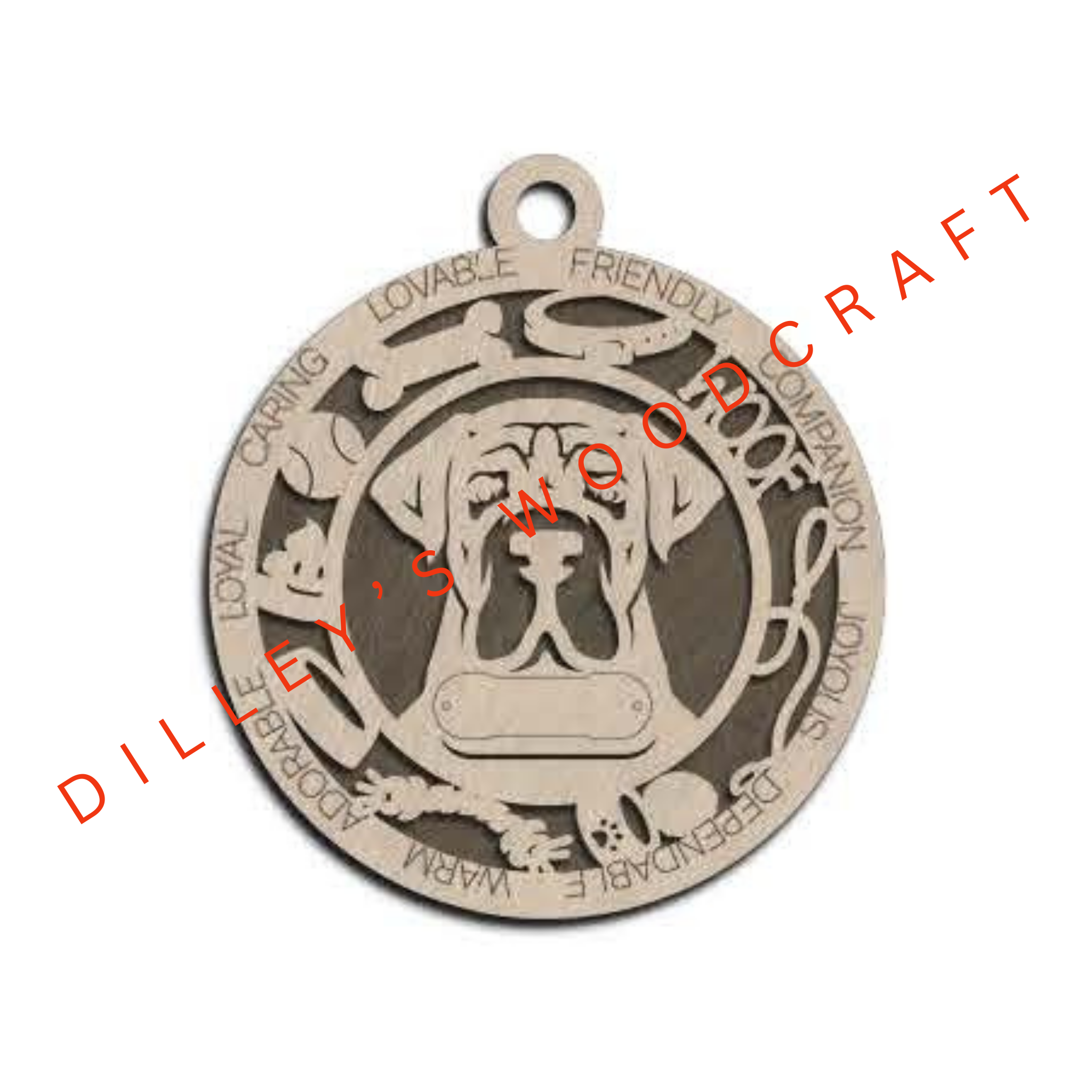 Dog Ornament Friendly - Boarboel