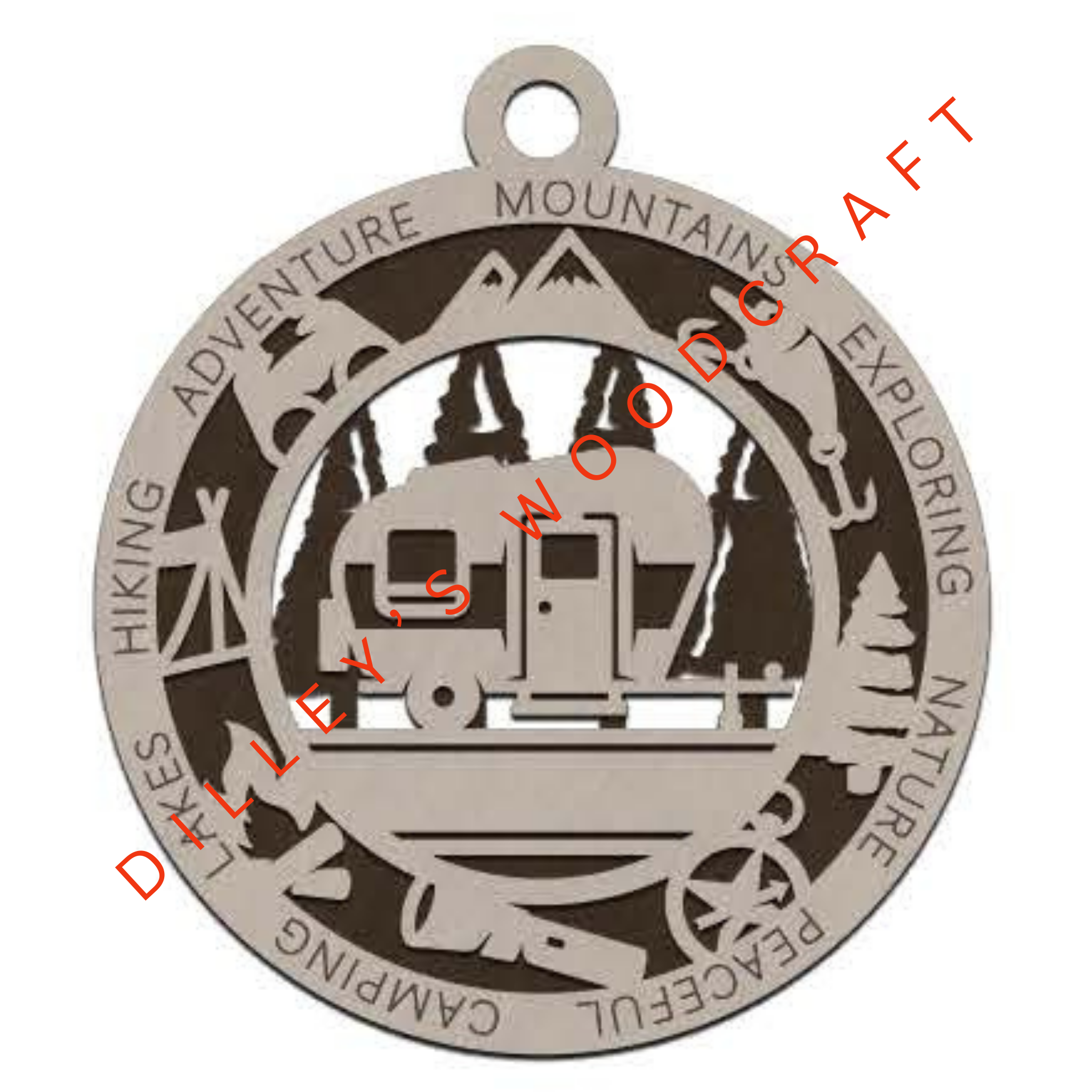 The Great Explorer Ornaments - Camper