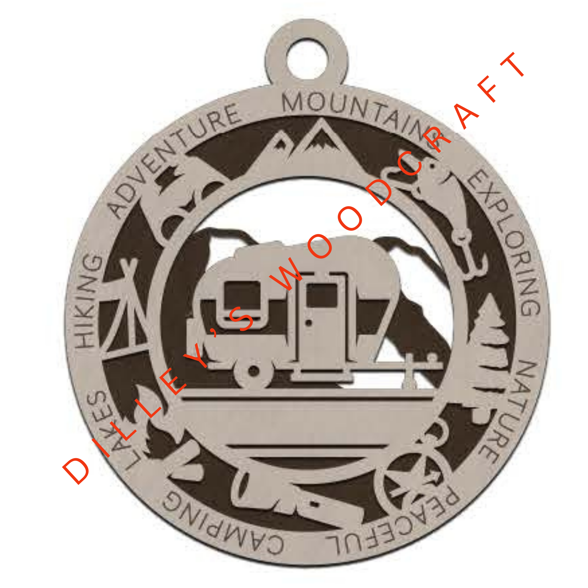 The Great Explorer Ornaments - Camper