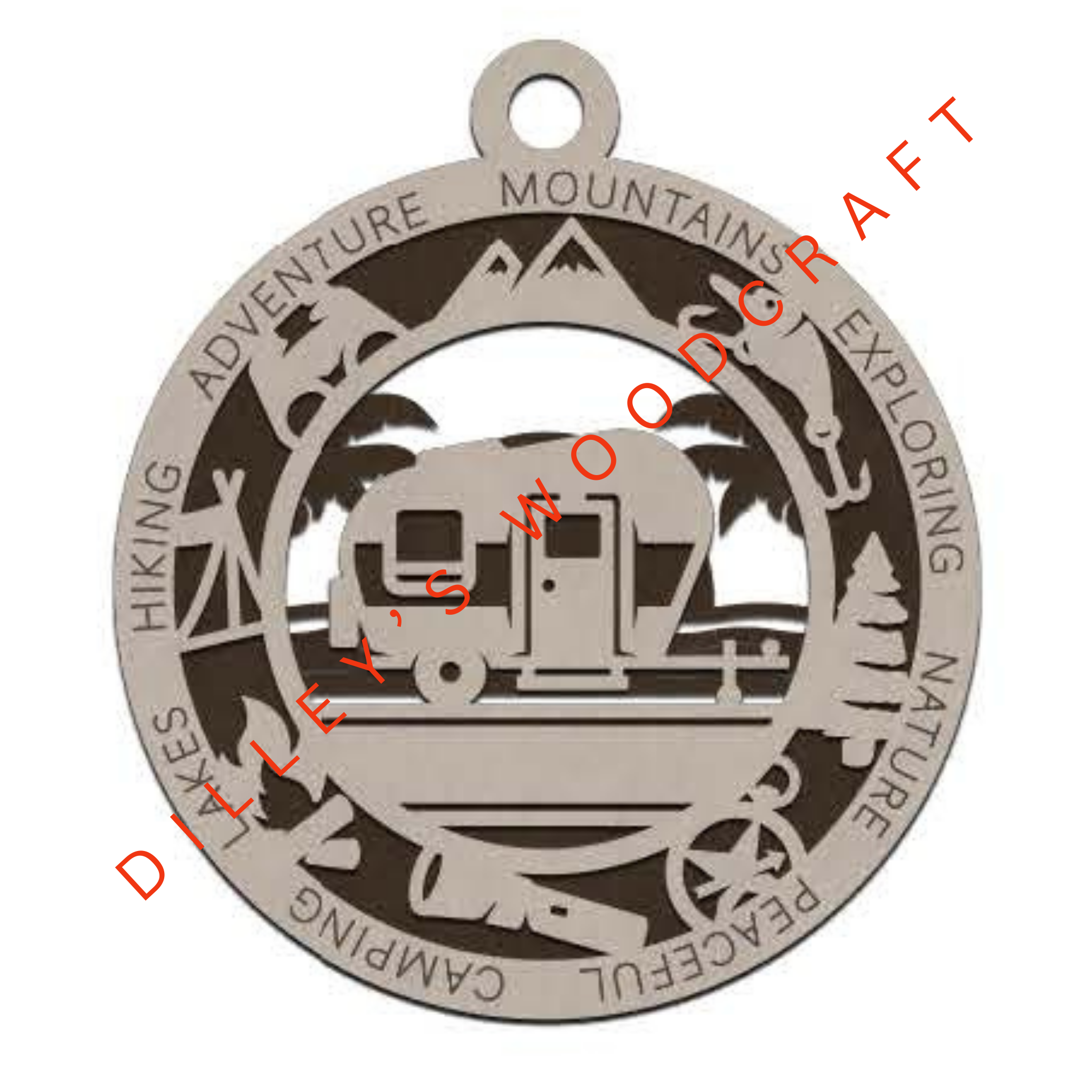 The Great Explorer Ornaments - Camper