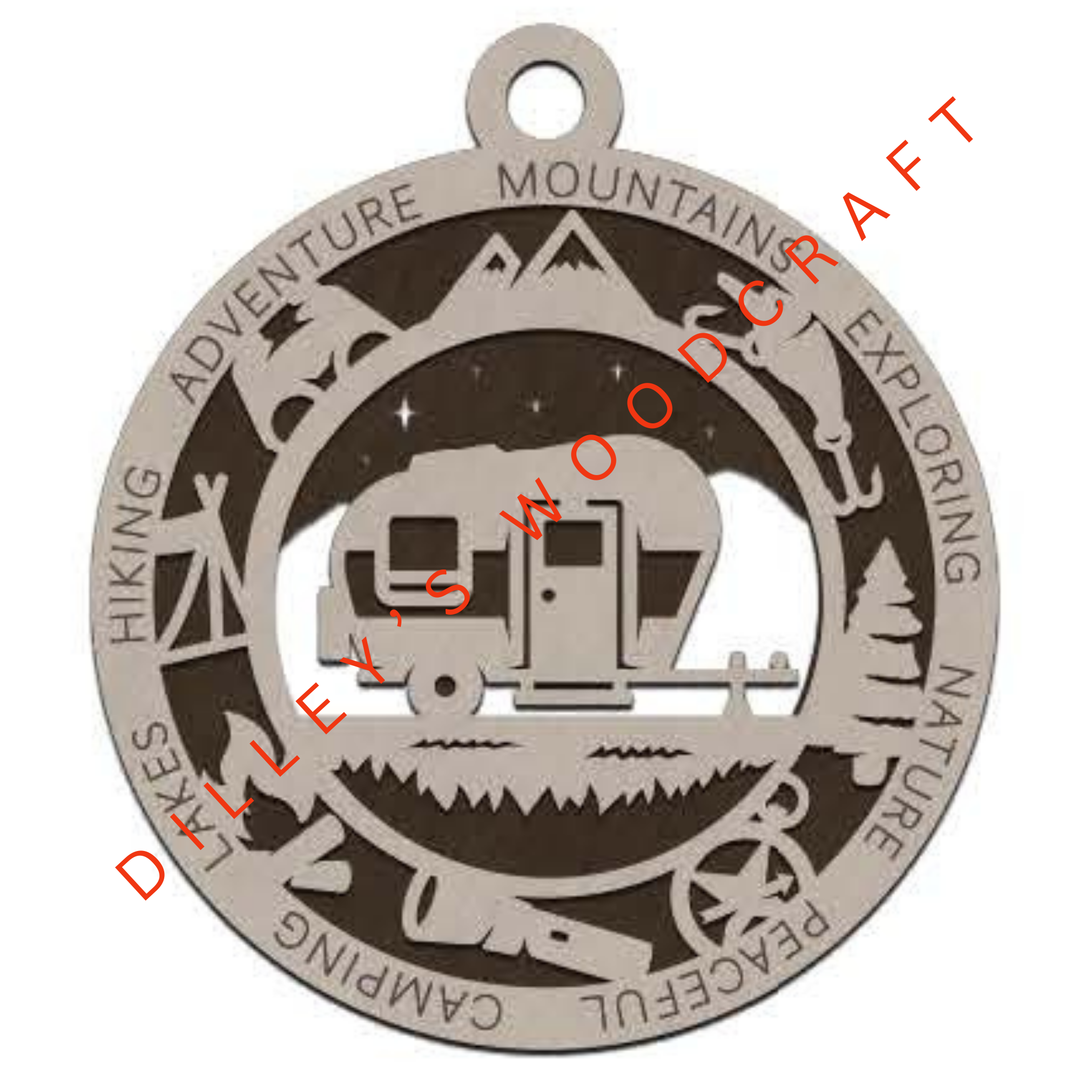 The Great Explorer Ornaments - Camper