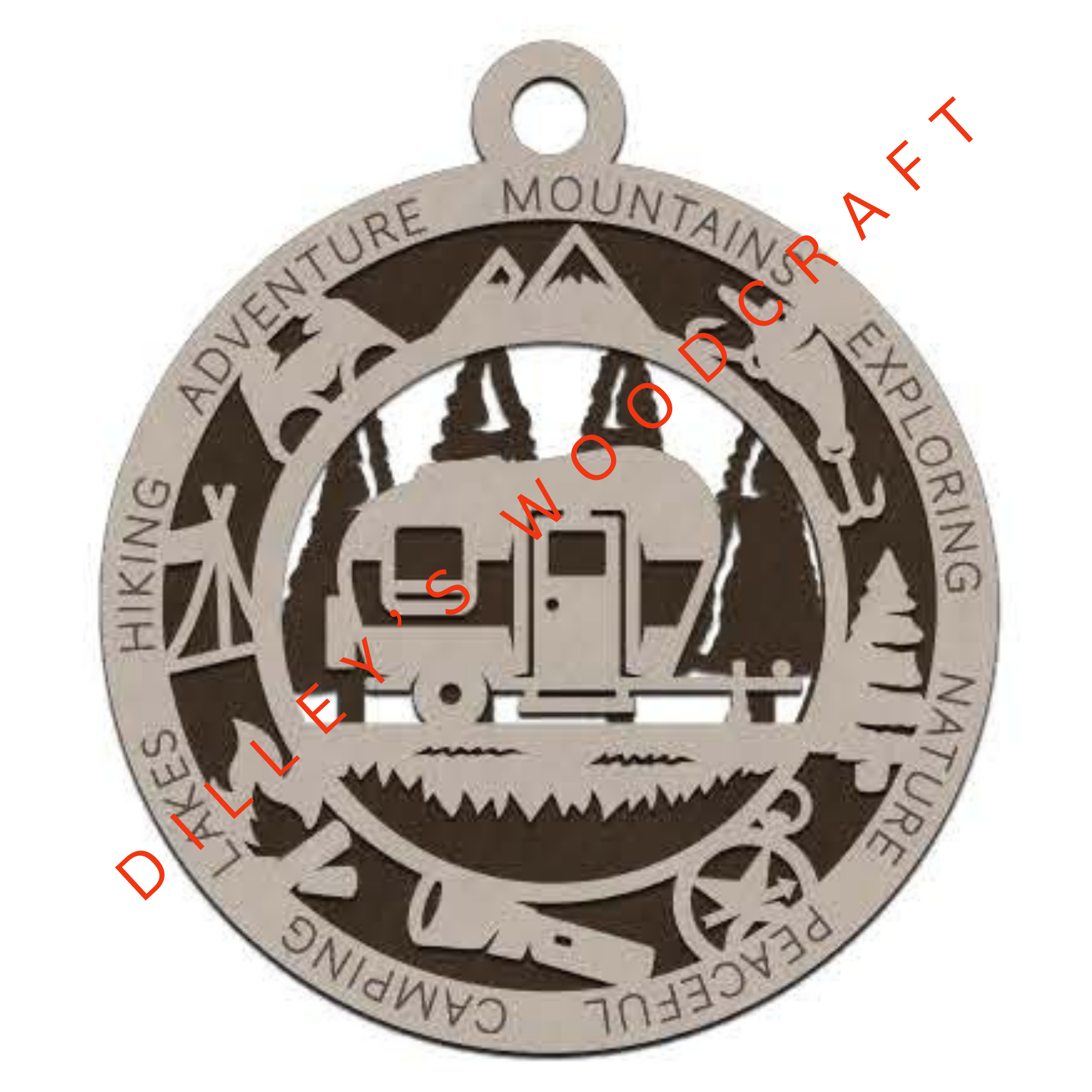The Great Explorer Ornaments - Camper