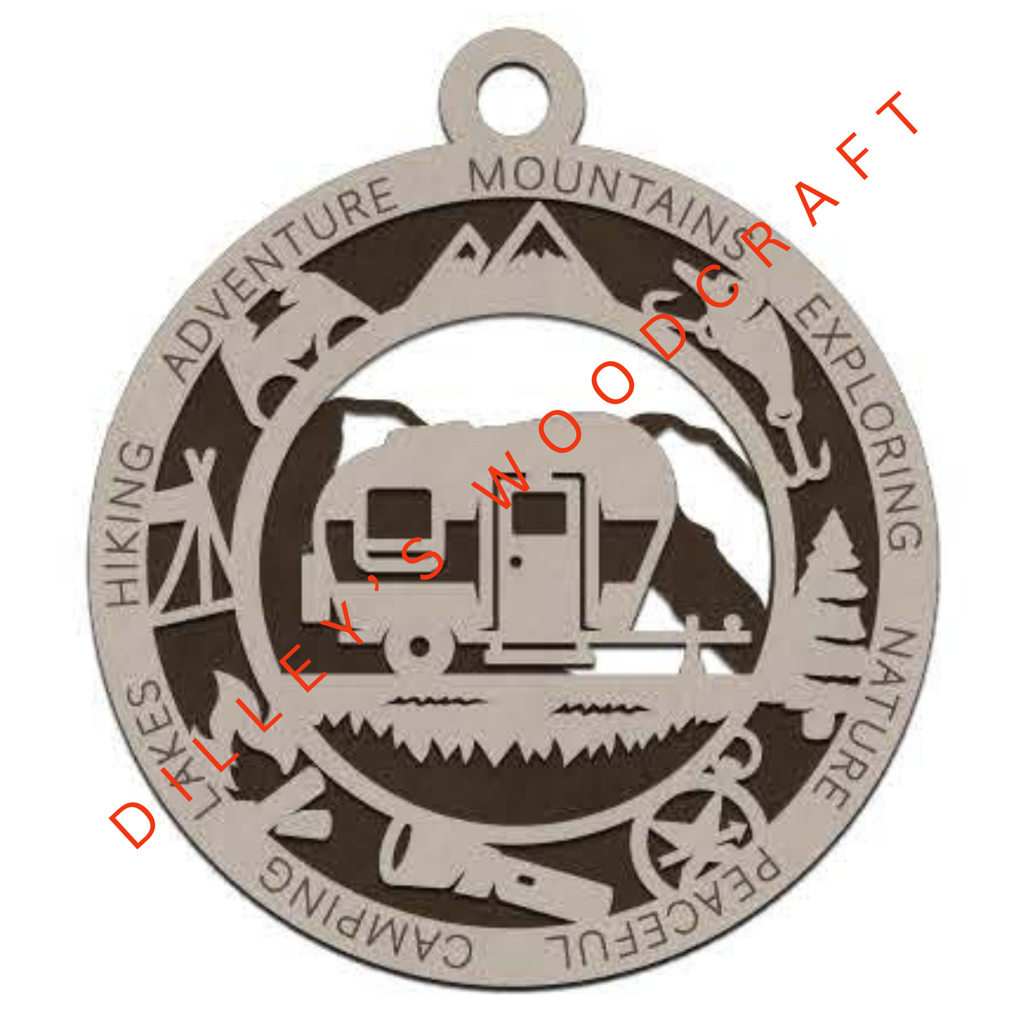 The Great Explorer Ornaments - Camper