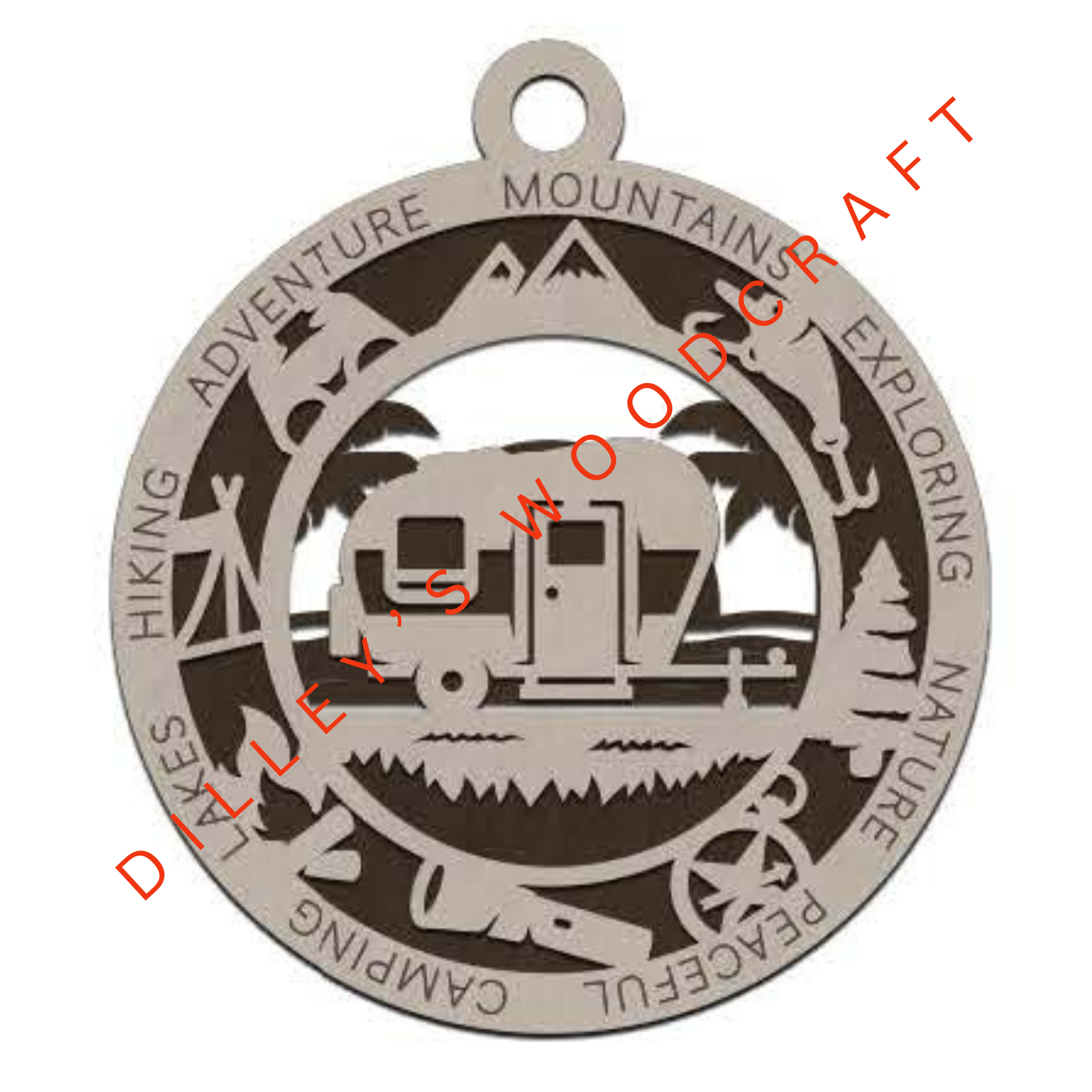 The Great Explorer Ornaments - Camper