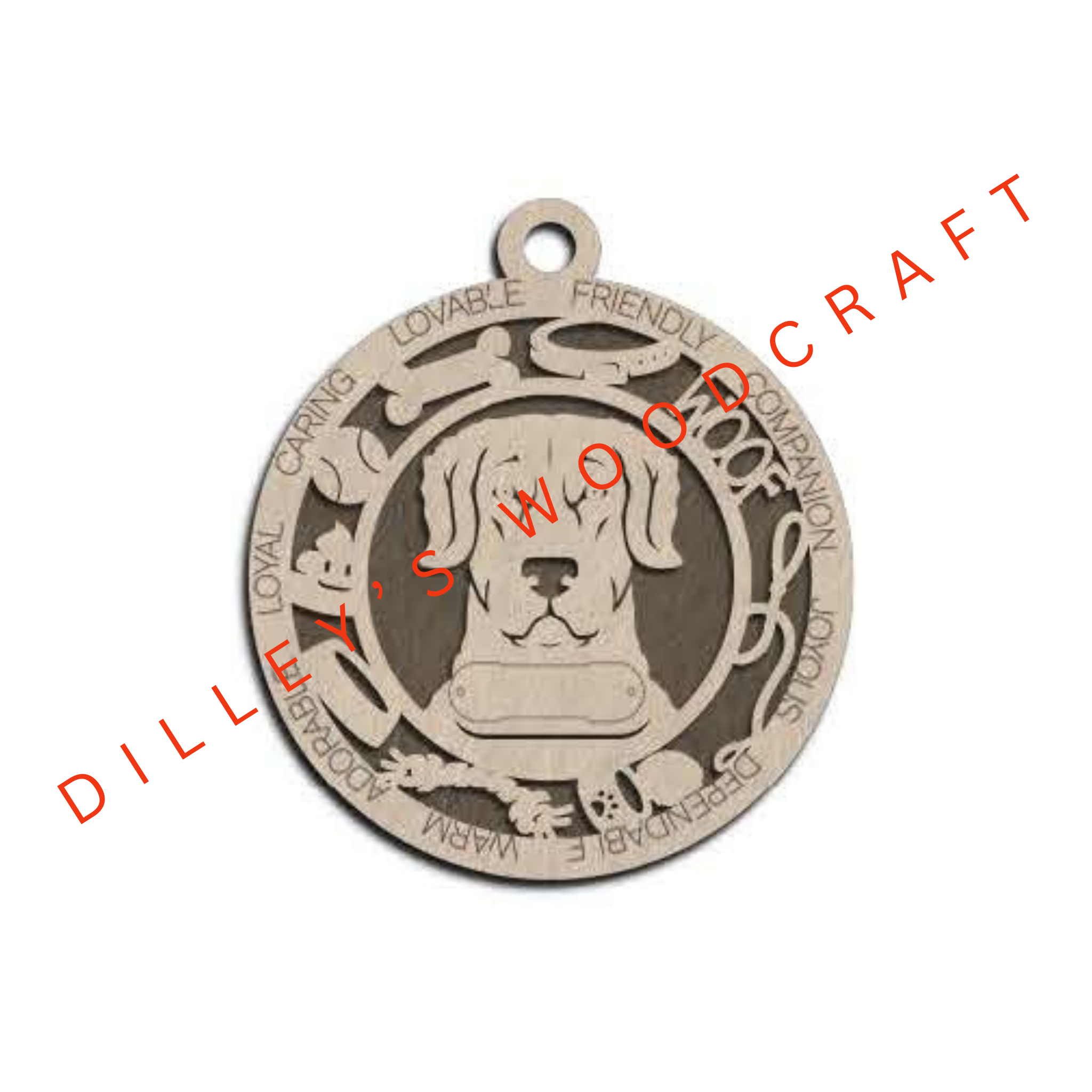 Dog Ornament Friendly - Cheseapeake Bay Retriever