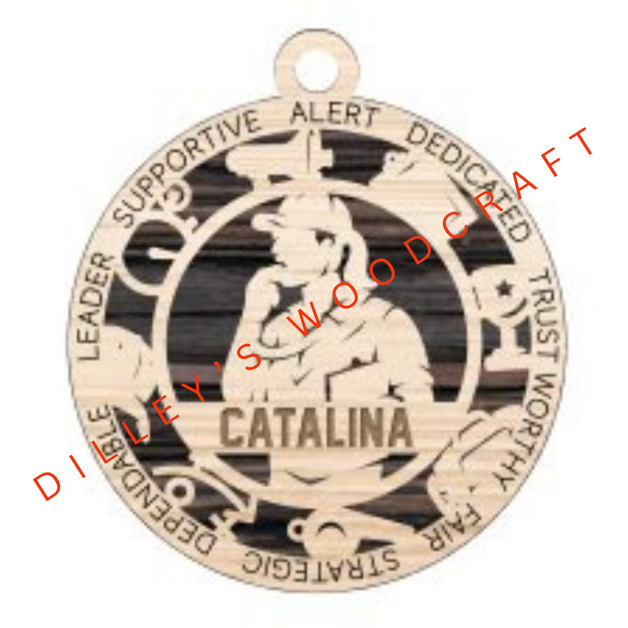 Stadium Series Ornament - Coach (Female)