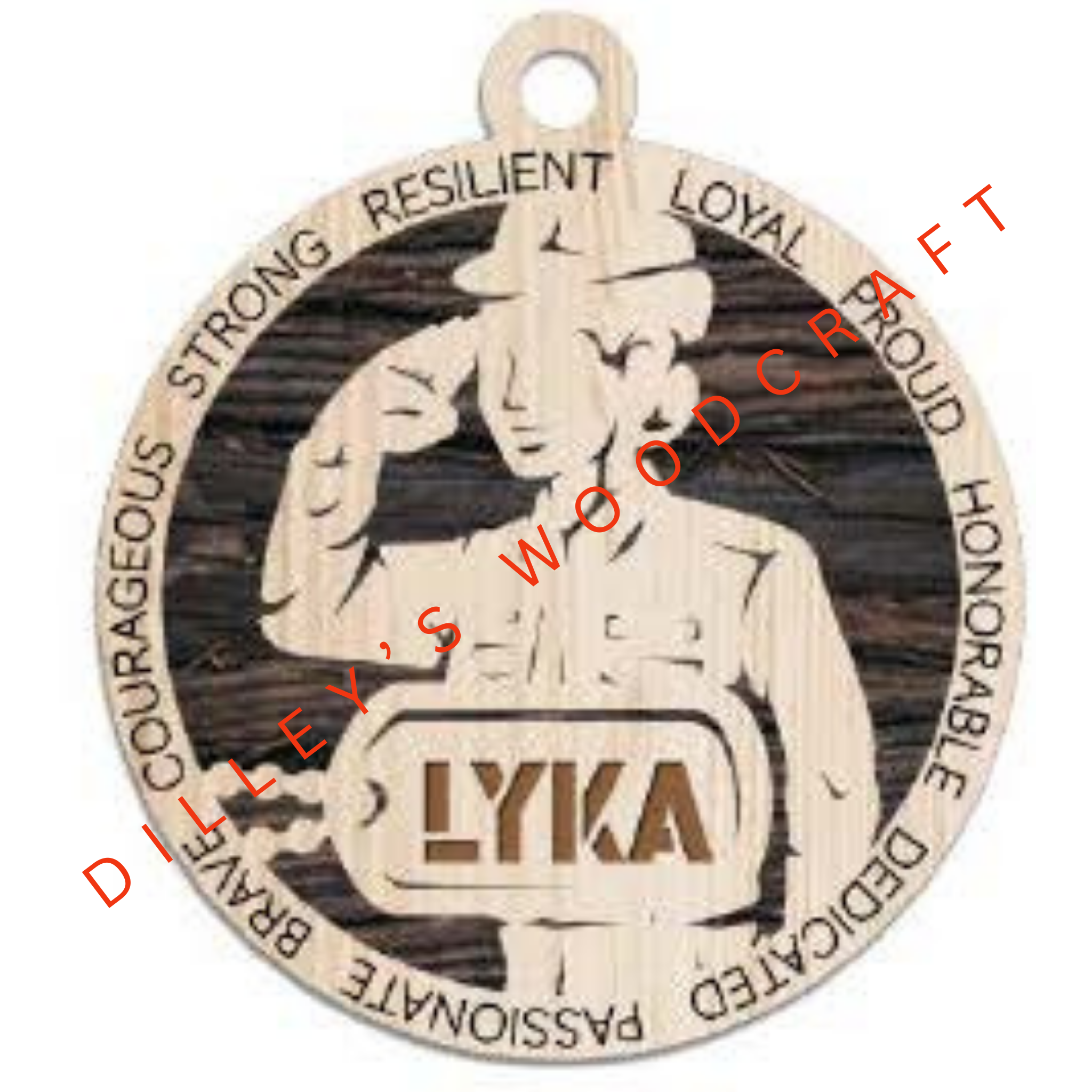 Military Ornament - Coast Guard Formal Uniform (Female)