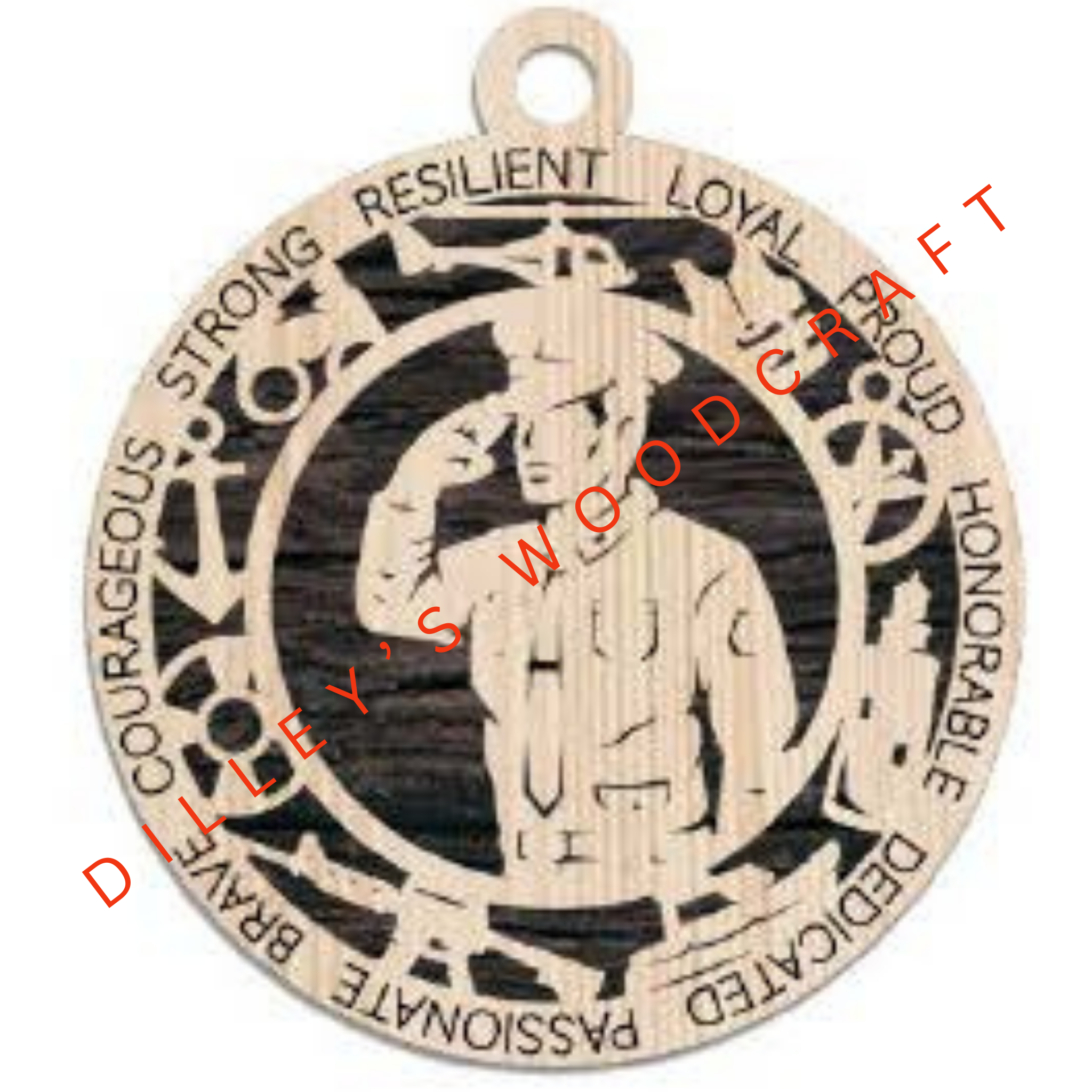 Military Ornament - Coast Guard Formal Uniform (Male)