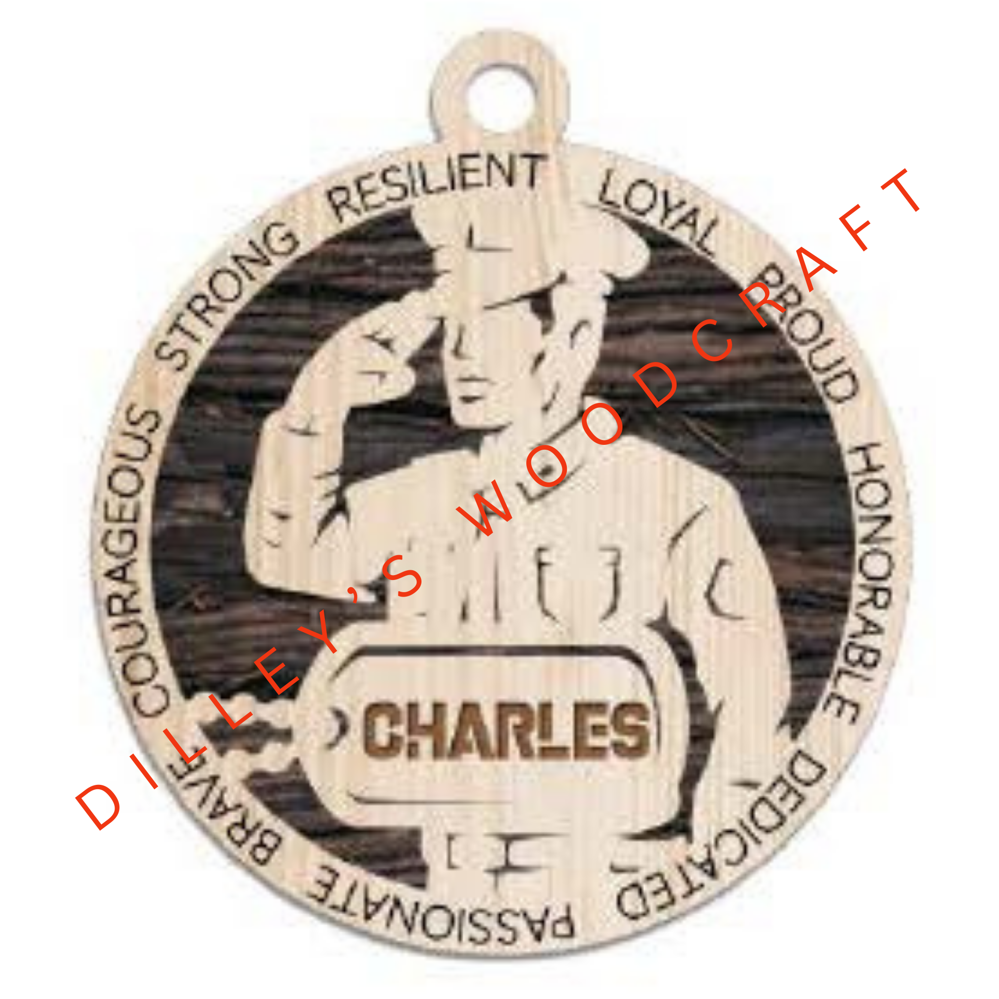 Military Ornament - Coast Guard Formal Uniform (Male)