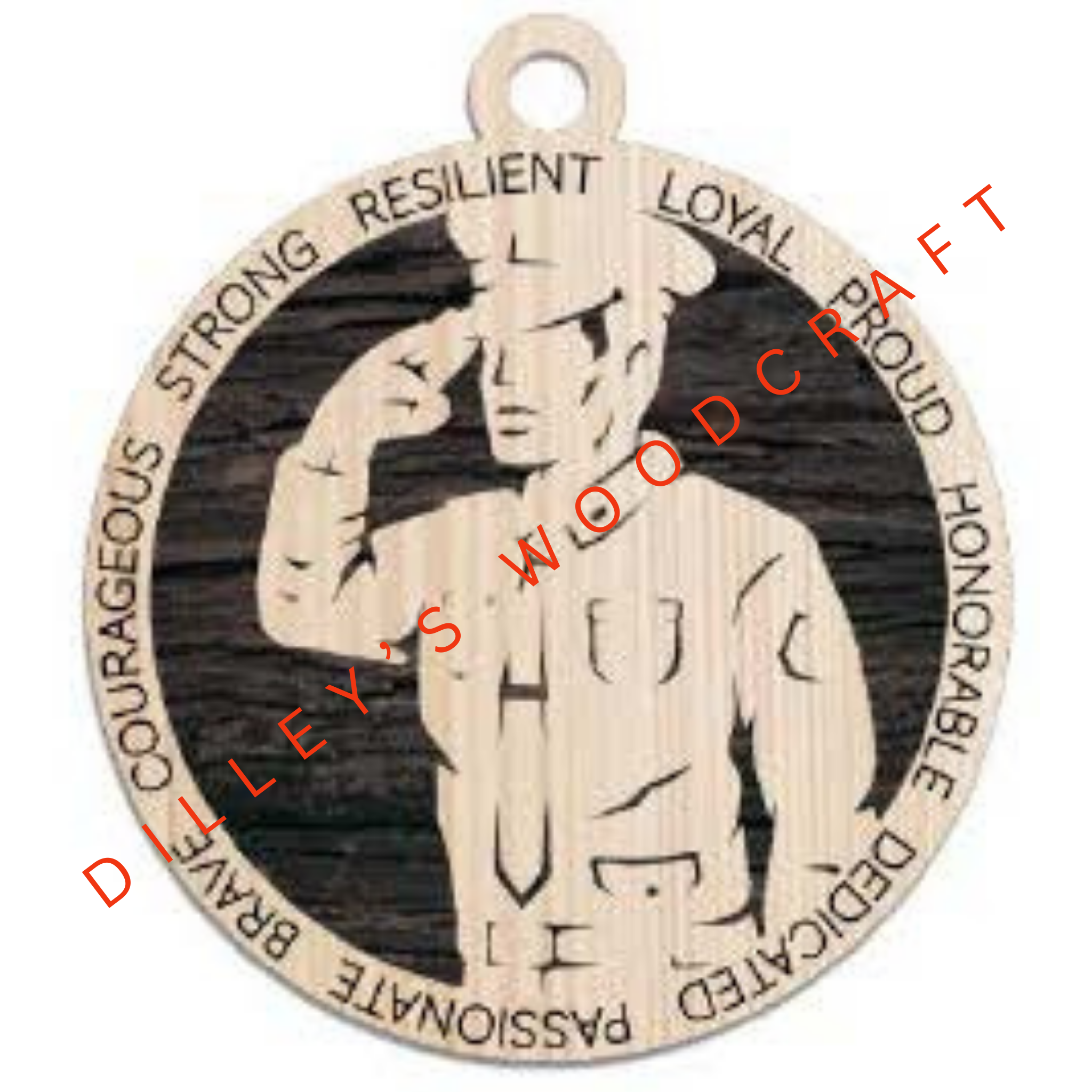 Military Ornament - Coast Guard Formal Uniform (Male)