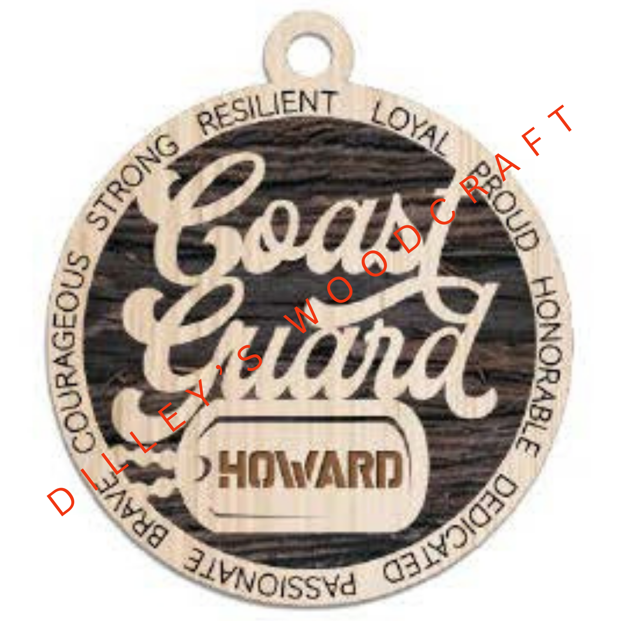 Military Ornament - Coast Guard