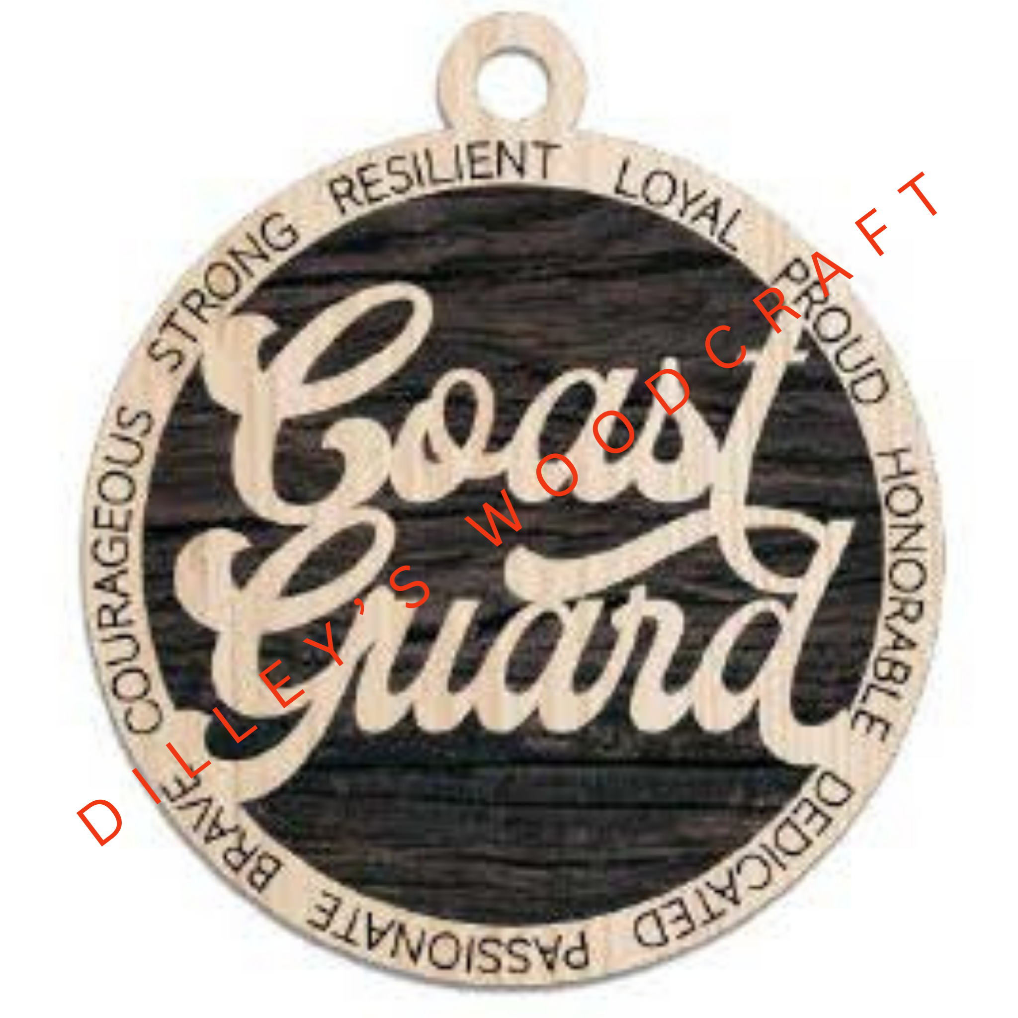 Military Ornament - Coast Guard