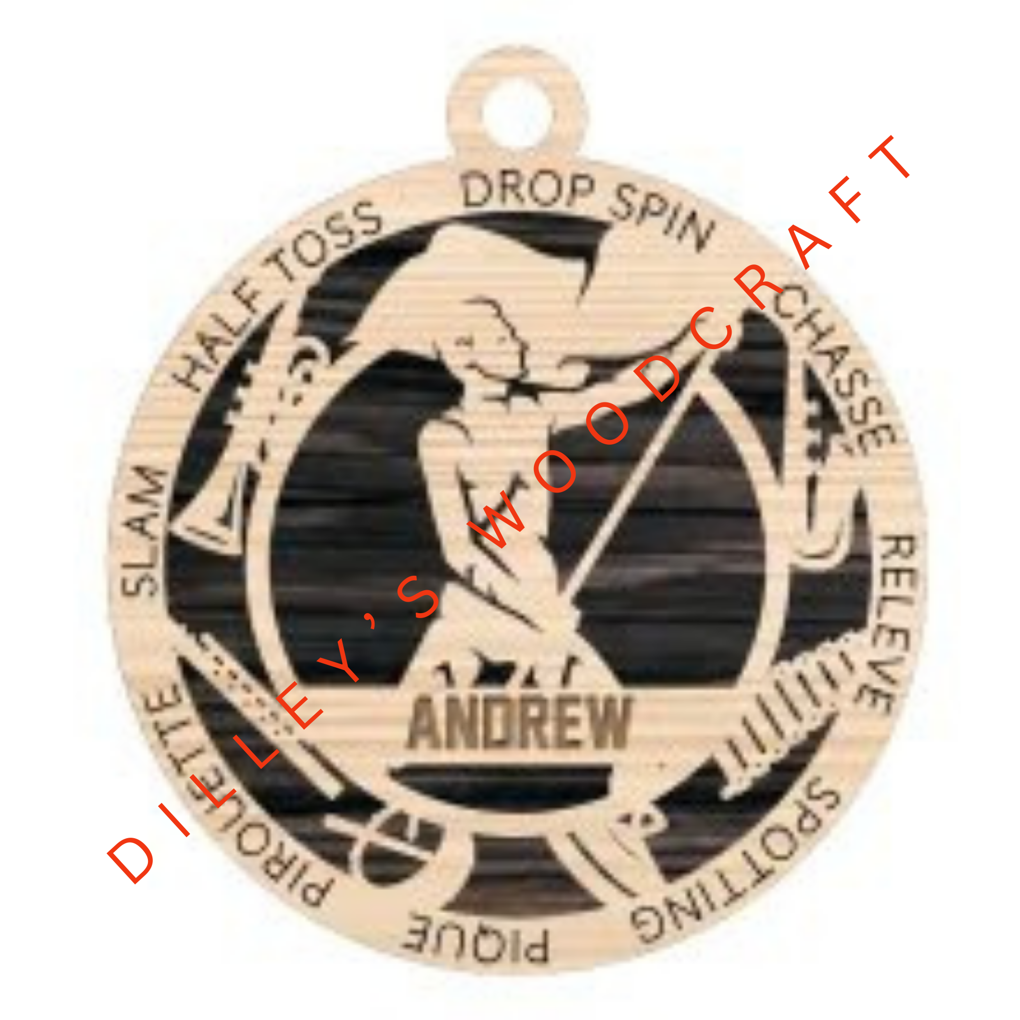 Stadium Series Ornament - Color Guard (Male)