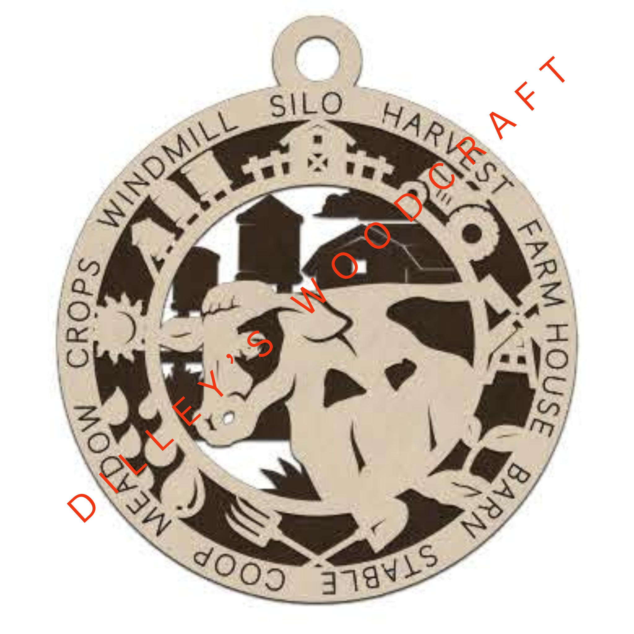 Farm Fresh Ornaments - Dairy Cow