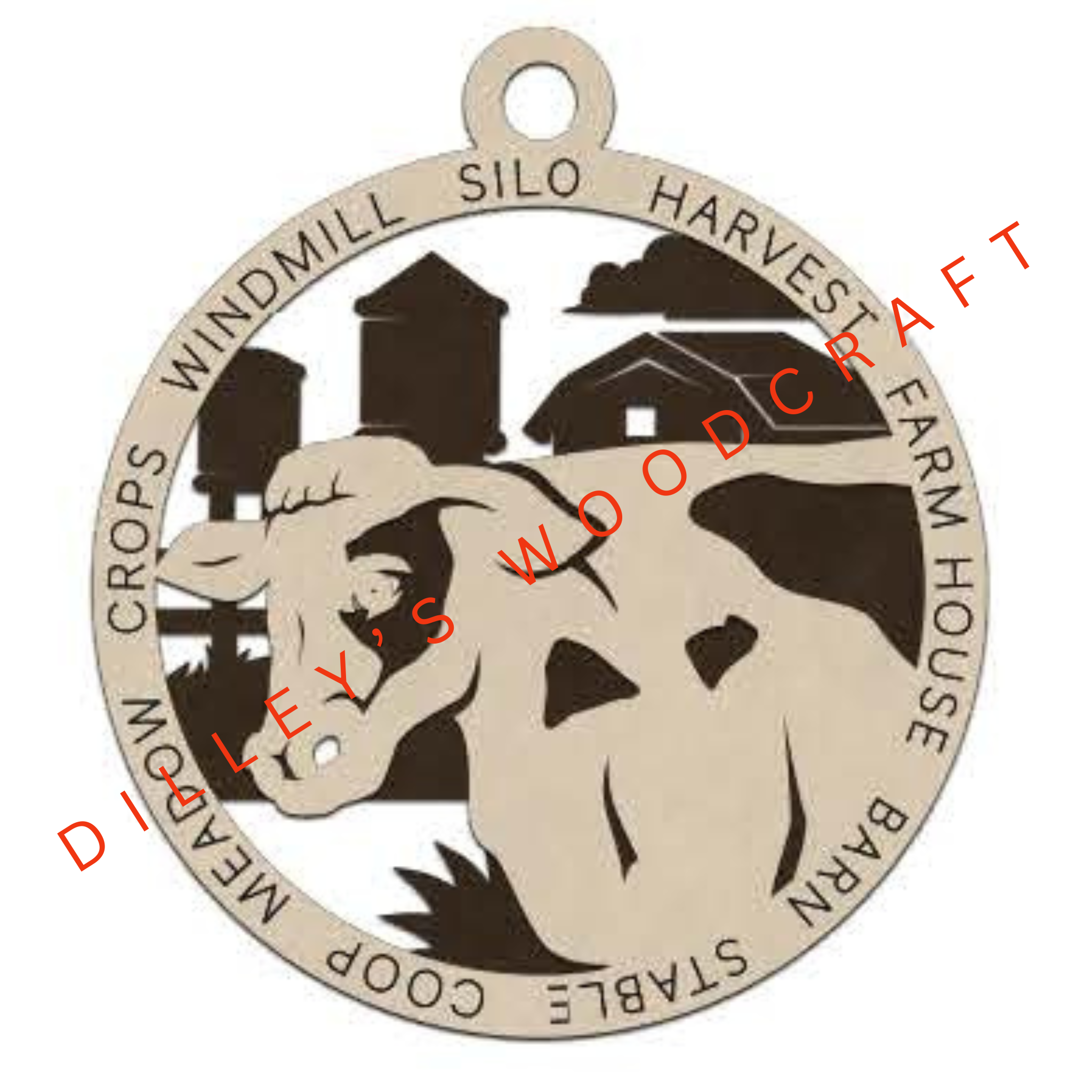 Farm Fresh Ornaments - Dairy Cow