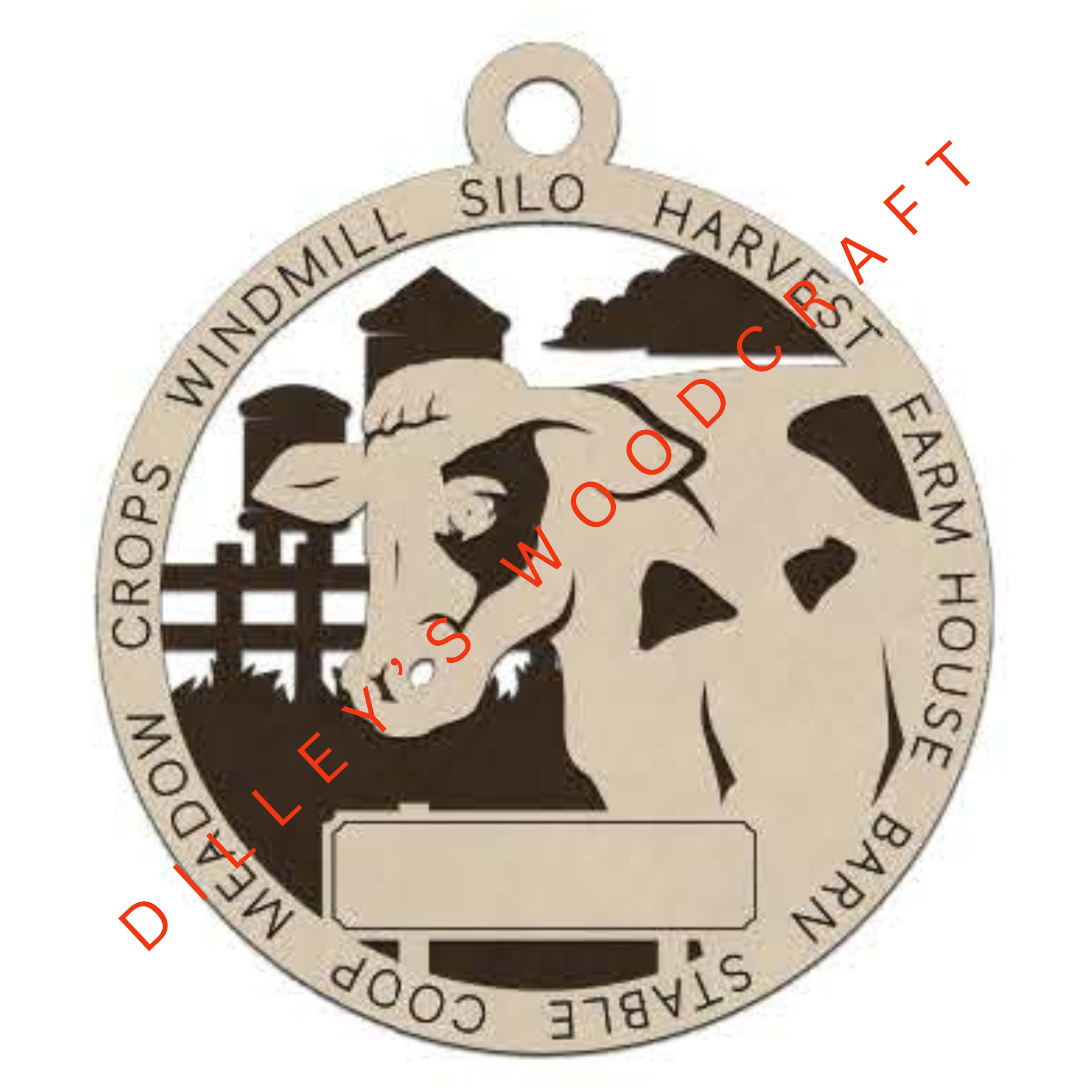 Farm Fresh Ornaments - Dairy Cow