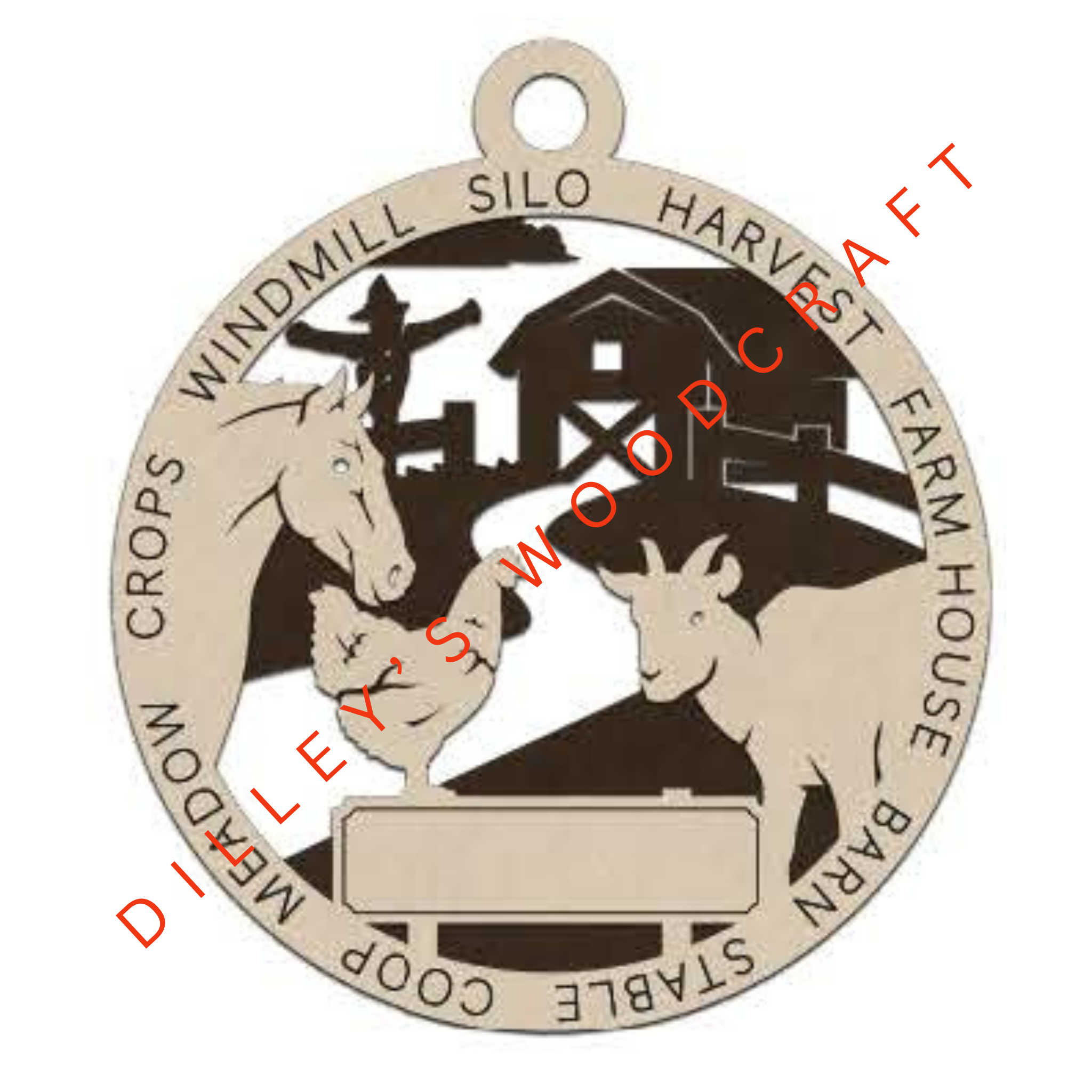 Farm Fresh Ornaments - Farm Animals