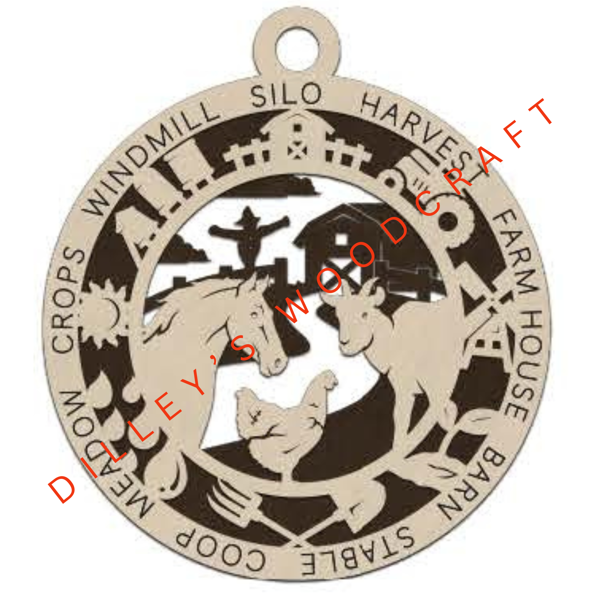 Farm Fresh Ornaments - Farm Animals