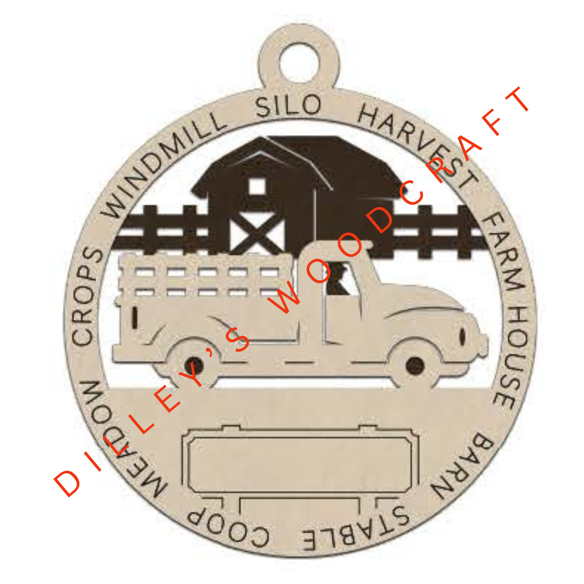 Farm Fresh Ornaments - Farm Truck