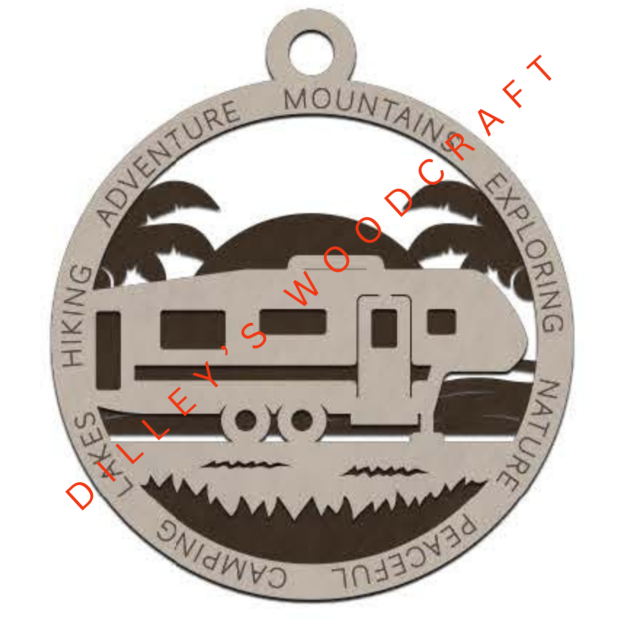 The Great Explorer Ornaments - Fifth Wheel