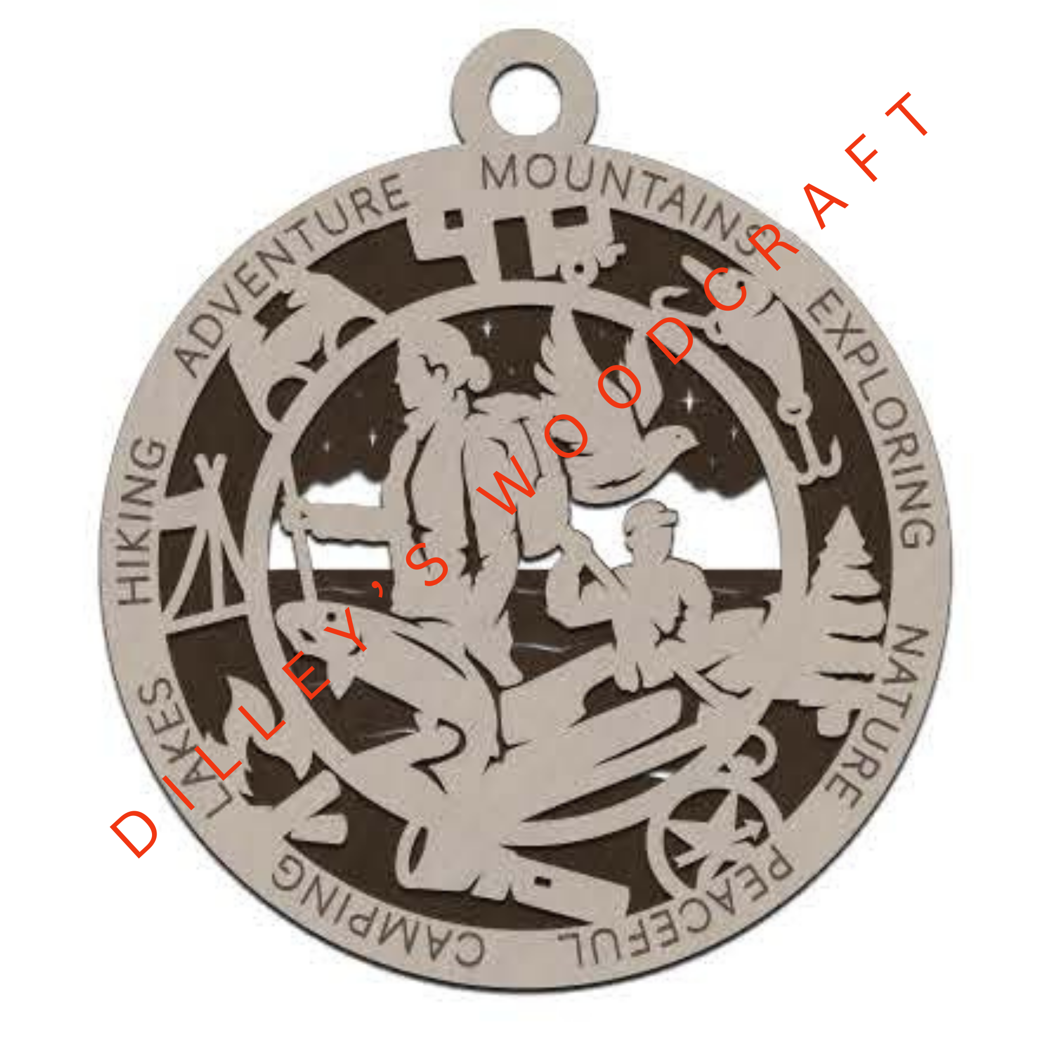 The Great Explorer Ornaments - Fishing