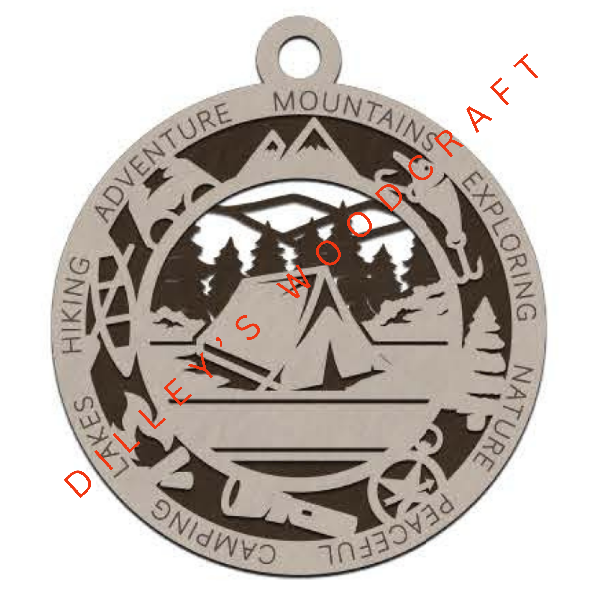 The Great Explorer Ornaments - Forest Trees
