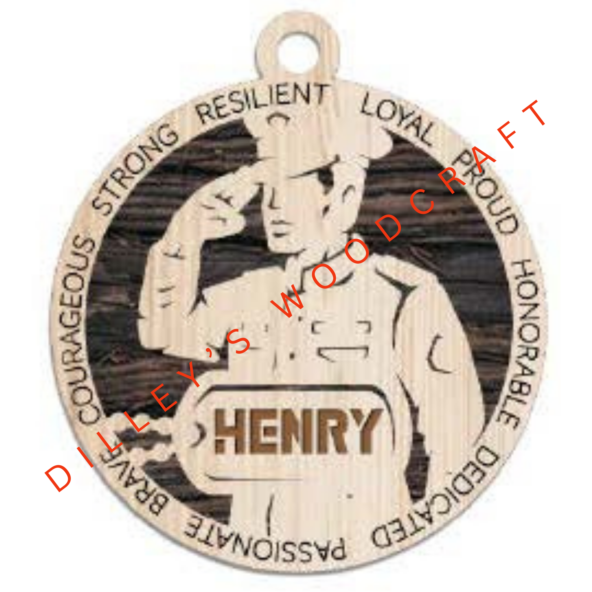 Military Ornament - Marine Formal Uniform (Male)