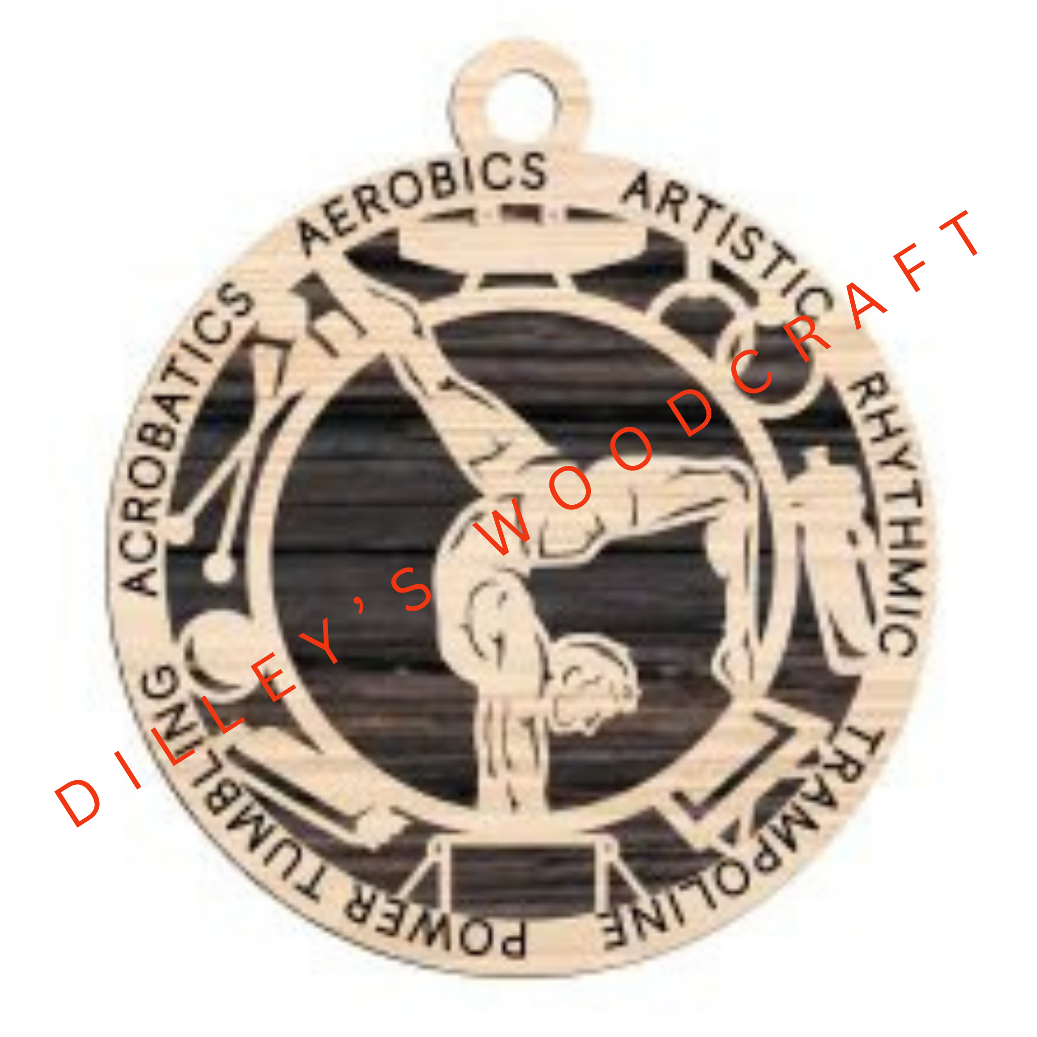 Stadium Series Ornament - Gymnastics (Male)