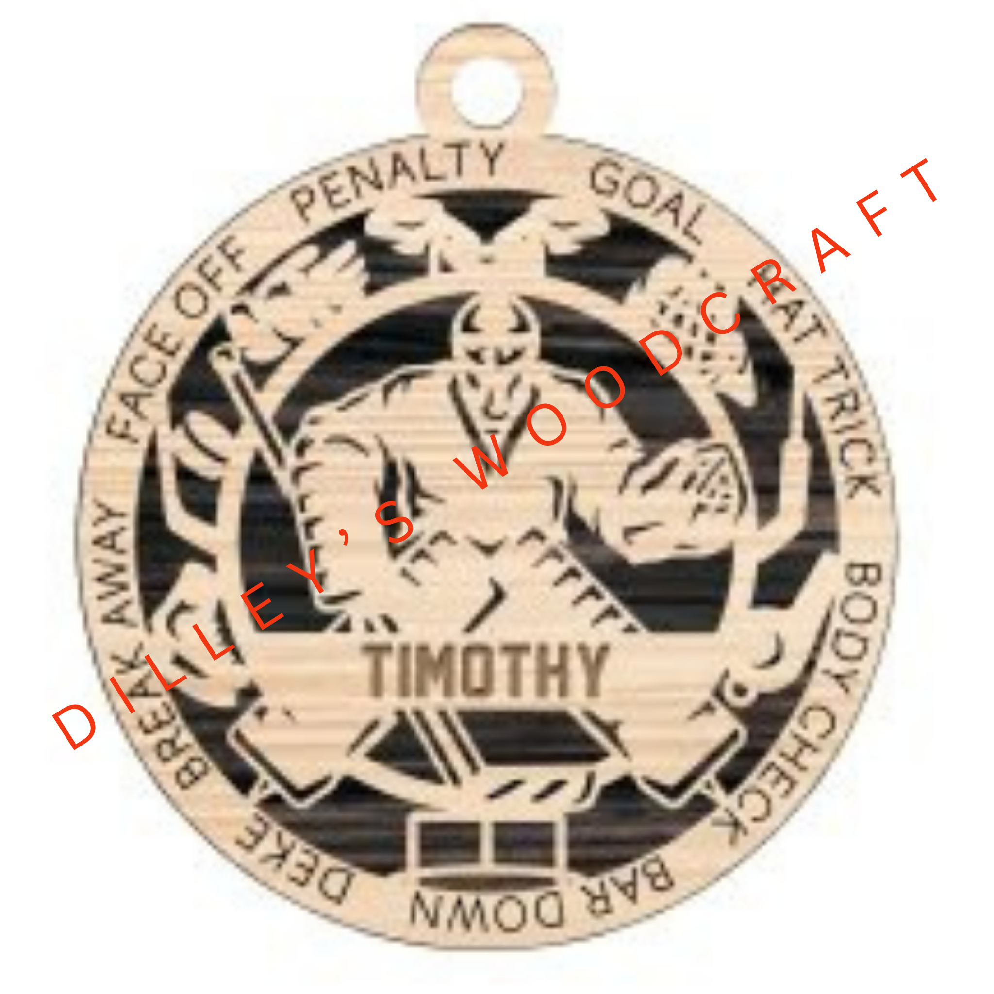 Stadium Series Ornament - Hockey Goalie