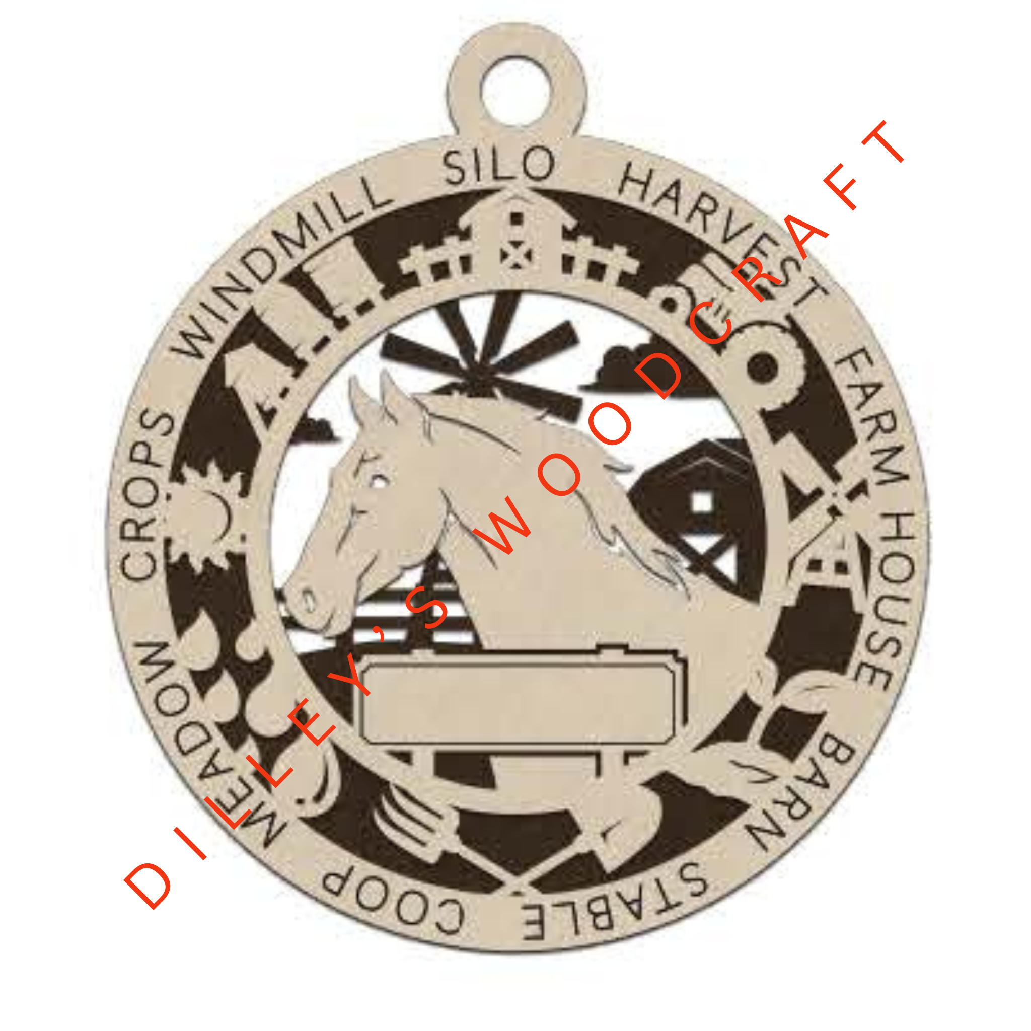 Farm Fresh Ornaments - Horse