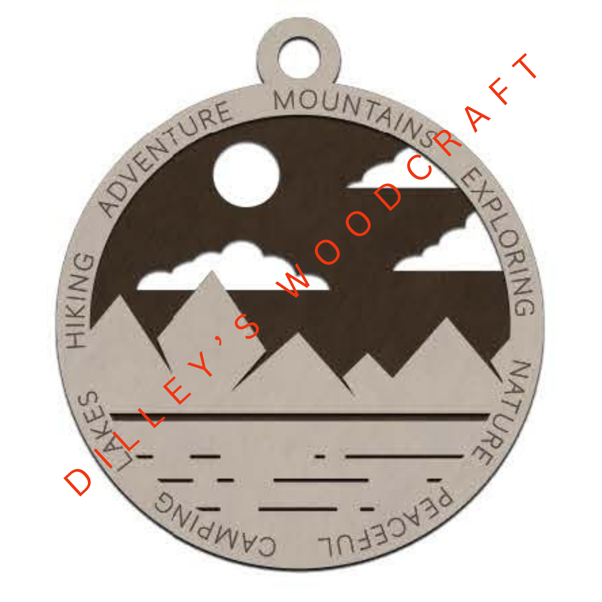 The Great Explorer Ornaments - Lake View