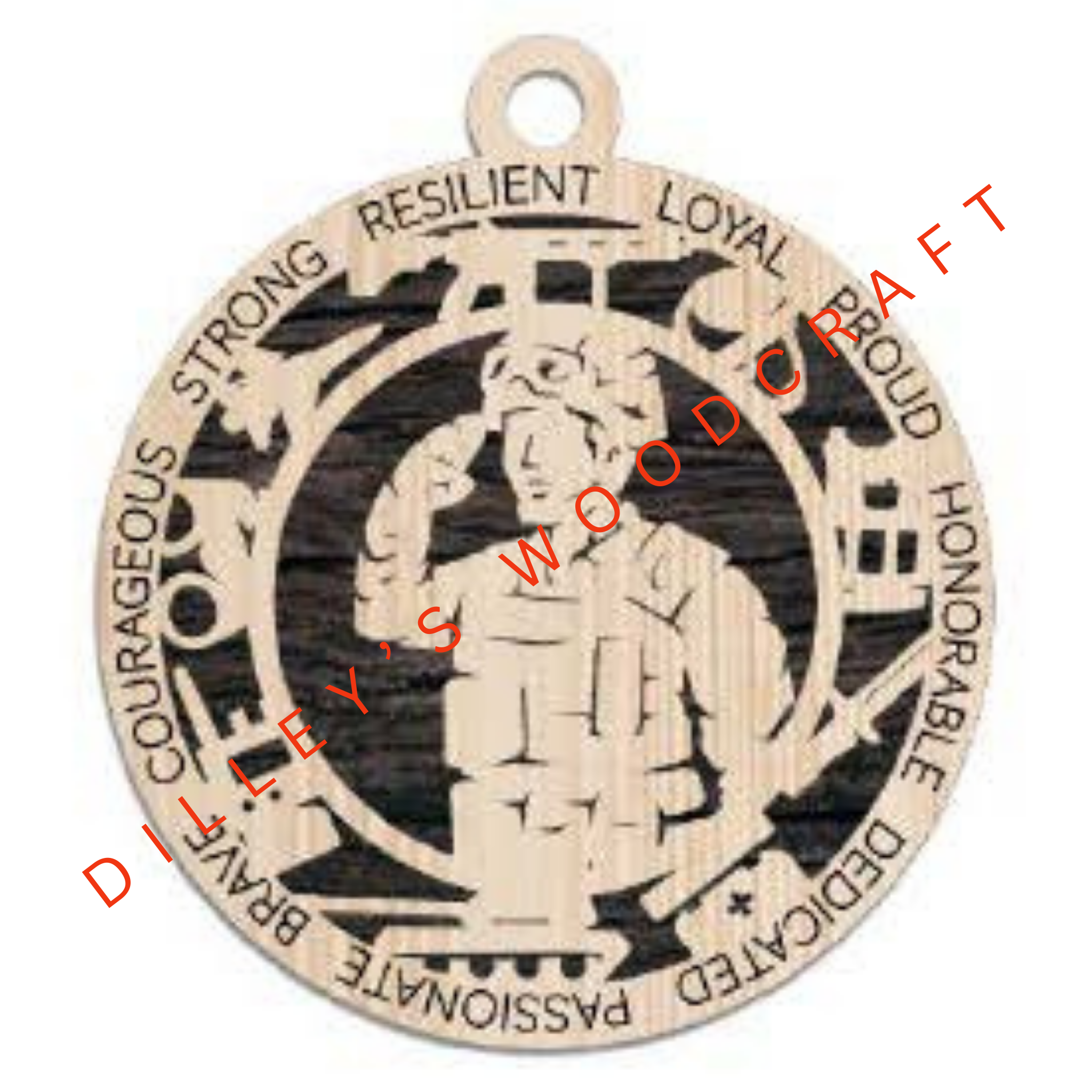 Military Ornament - Marine Field Uniform (Male)