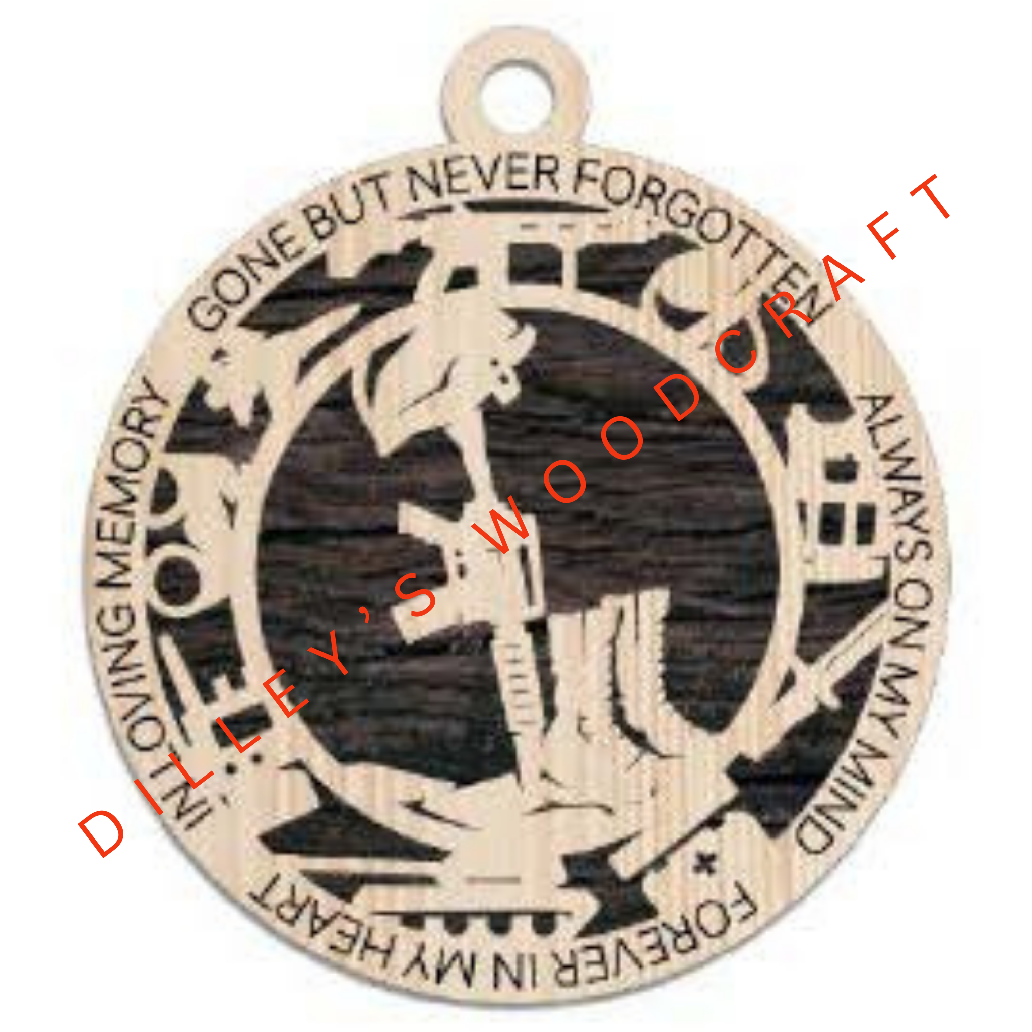 Military Ornament - Marine Gun Memorial