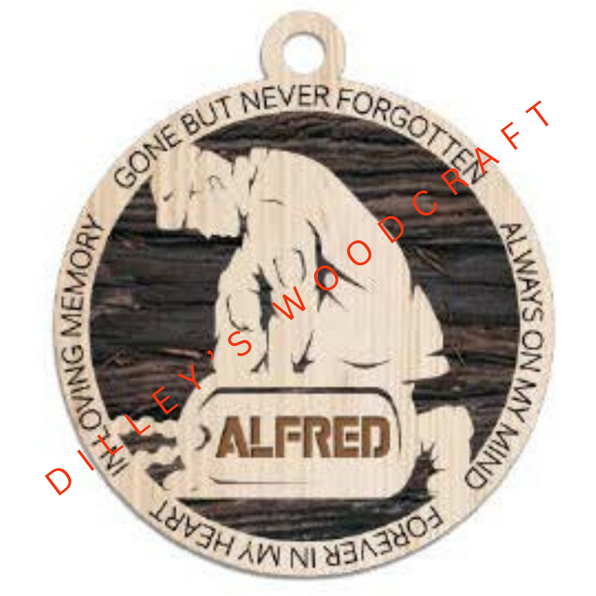 Military Ornament - Marine Kneeling Memorial