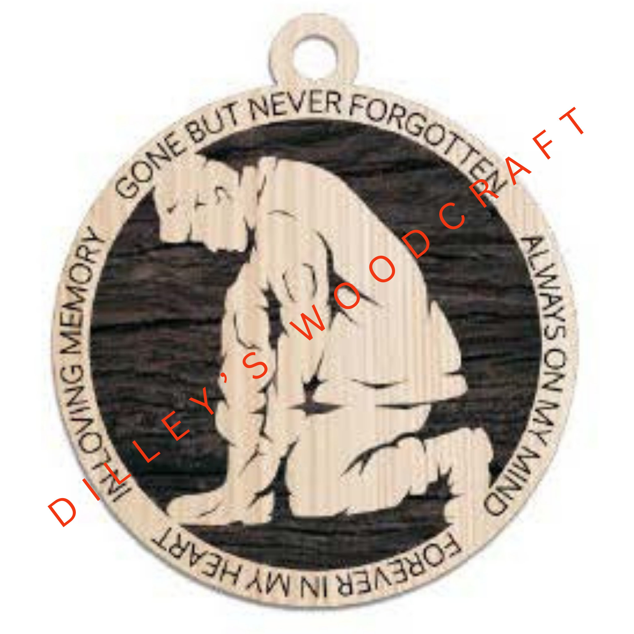 Military Ornament - Marine Kneeling Memorial