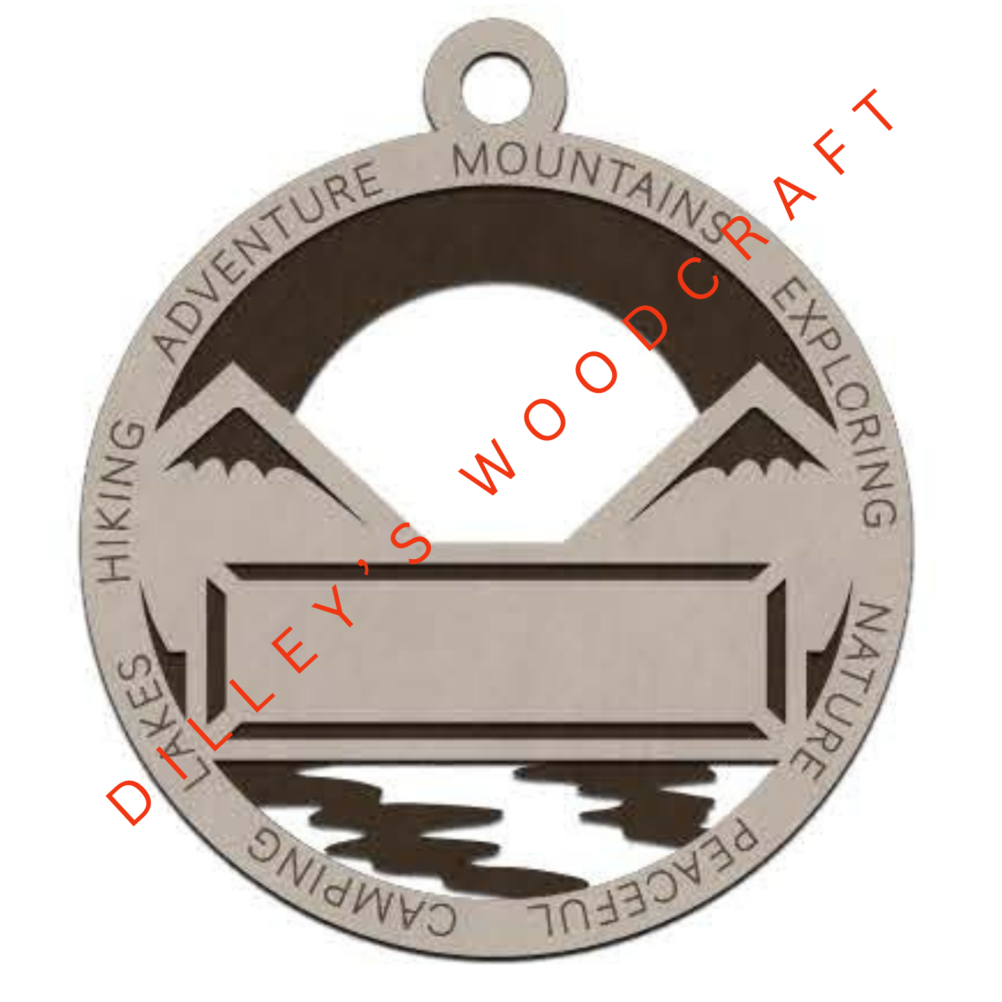 The Great Explorer Ornaments - Mountains