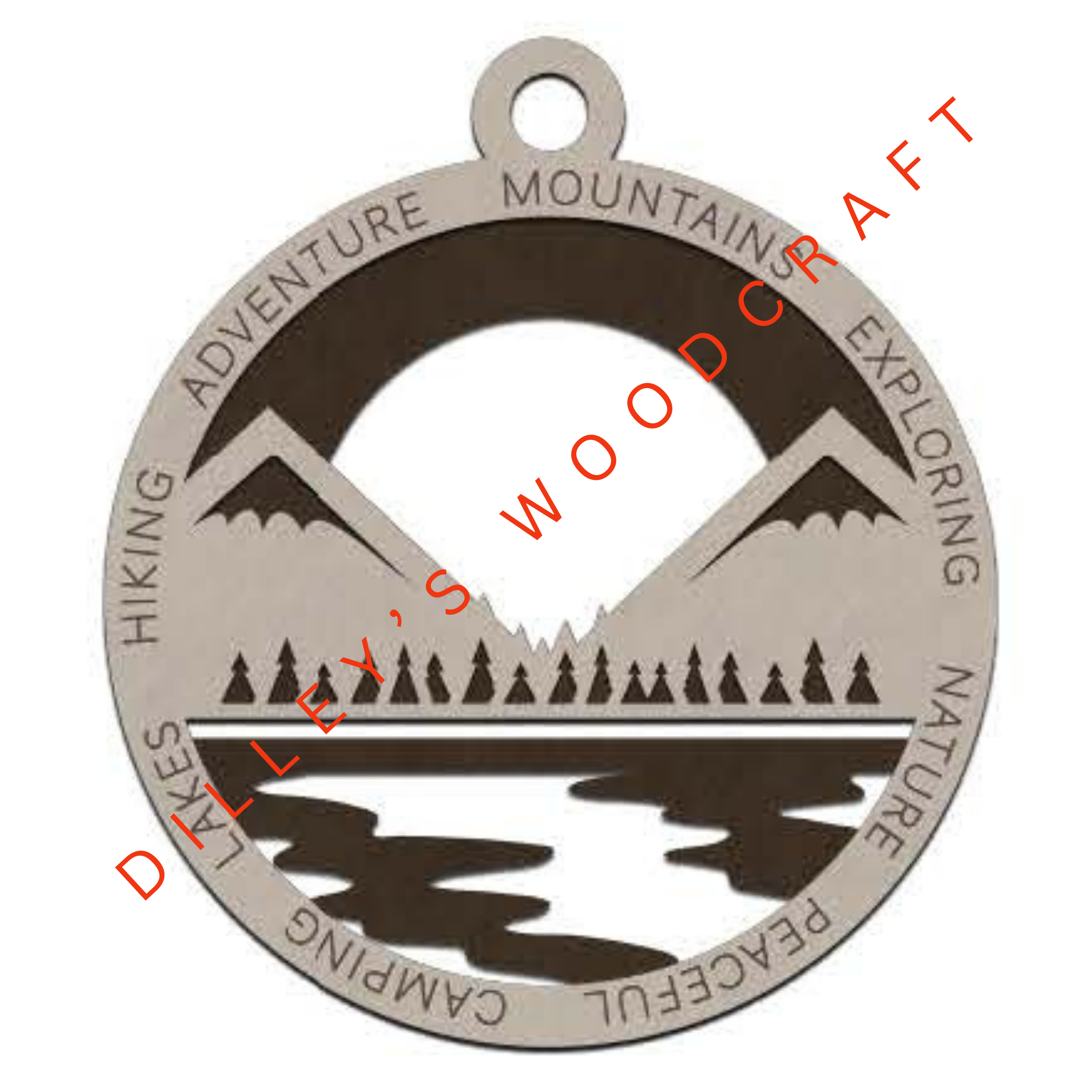 The Great Explorer Ornaments - Mountains