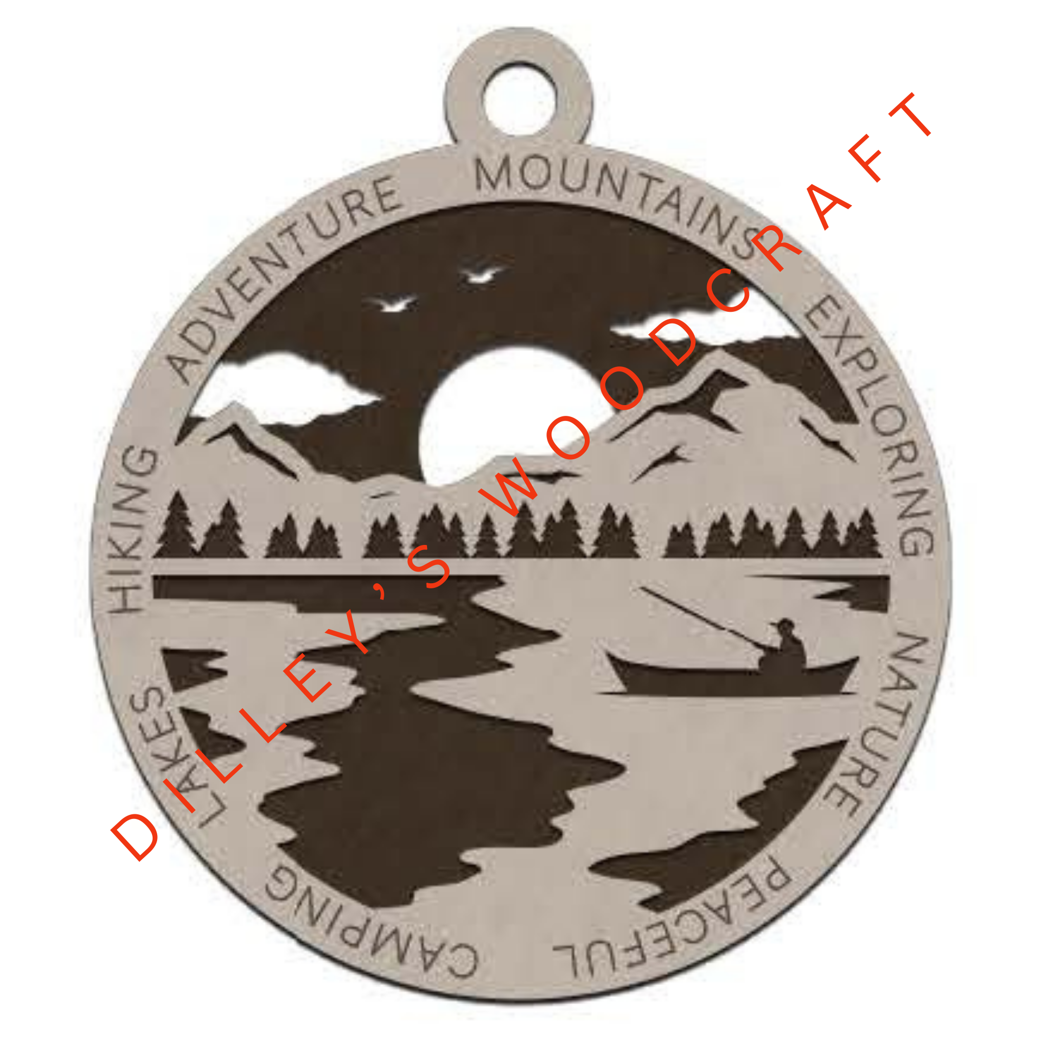 The Great Explorer Ornaments - Mountains