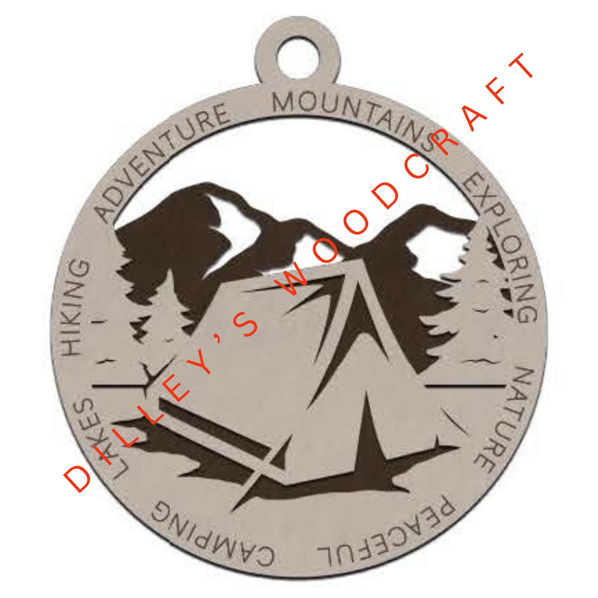The Great Explorer Ornaments - Mountains