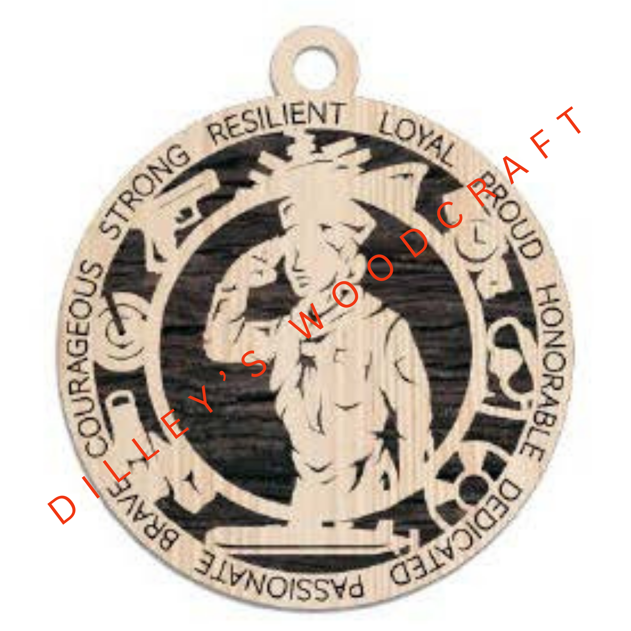 Military Ornament - Navy Field Uniform (Female)