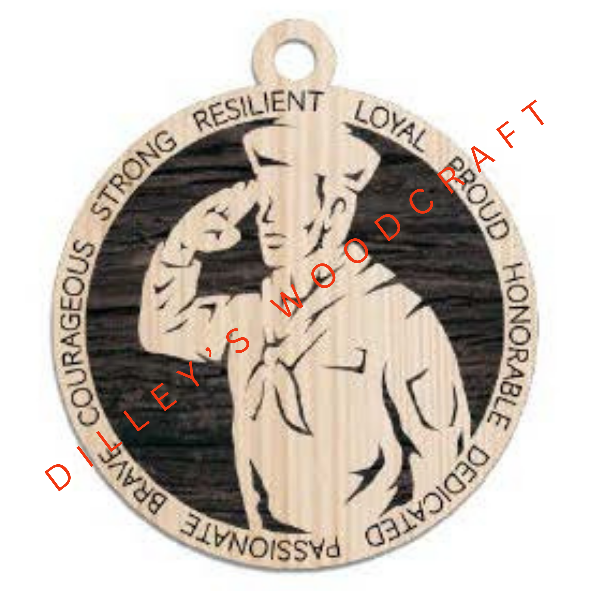 Military Ornament - Navy Field Uniform (Male)